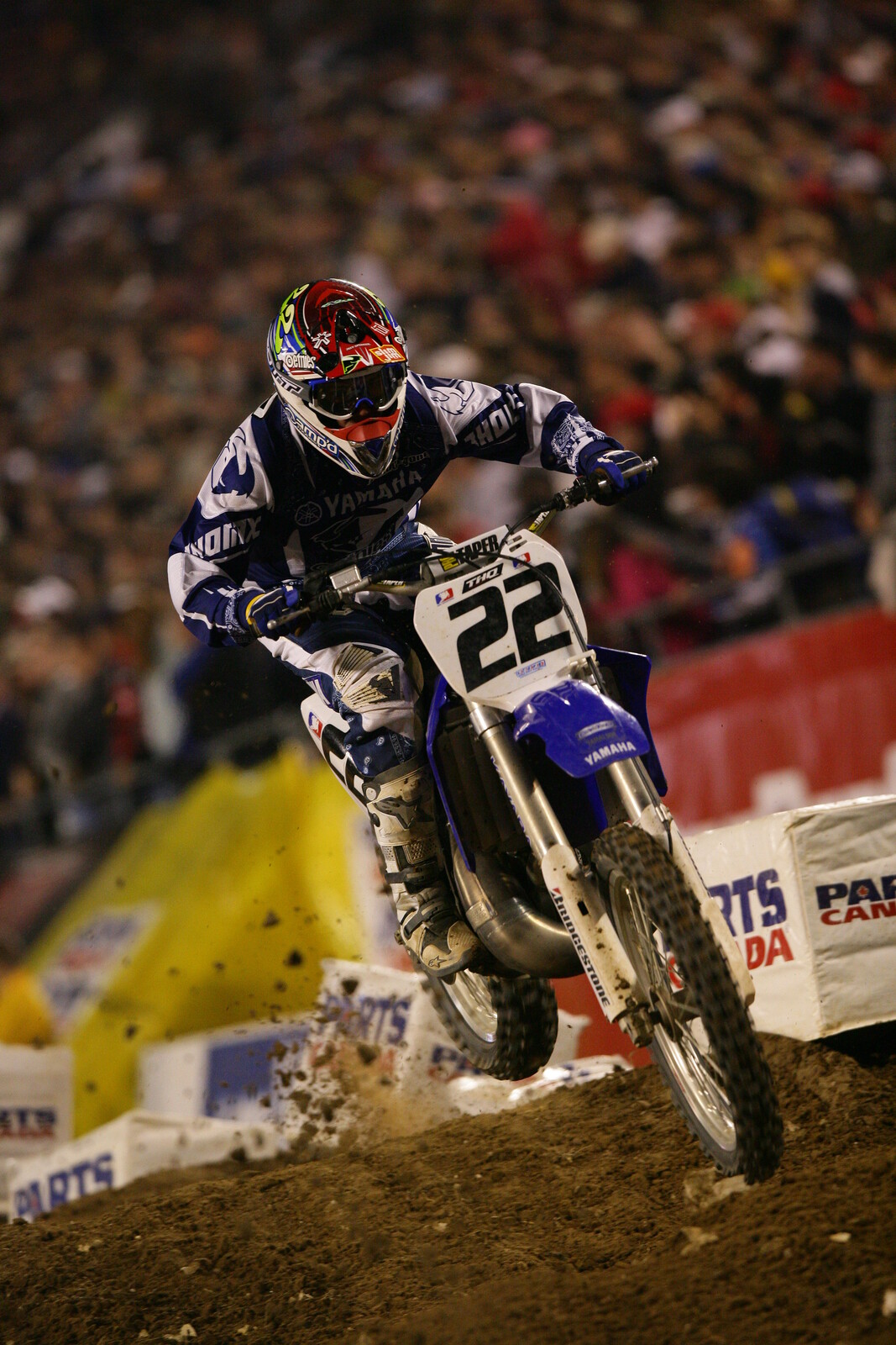 Chad Reed was looking to make up points on Carmichael and spoil the RC/Stew party.