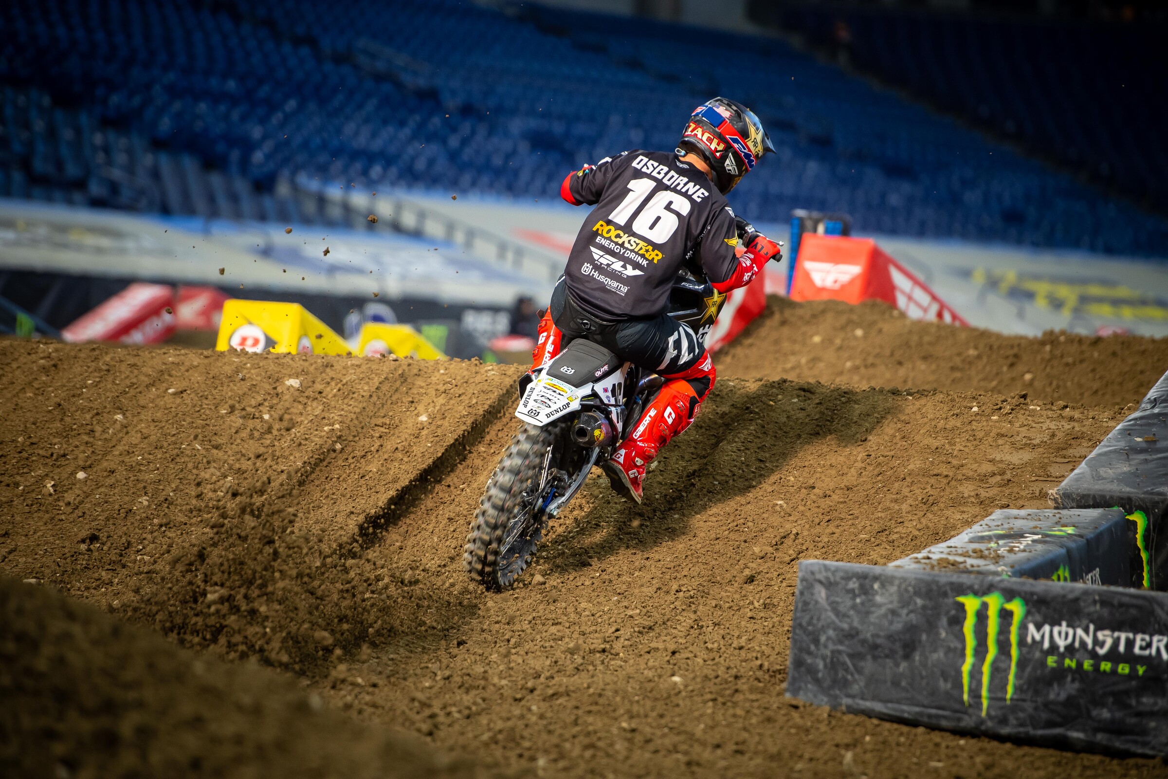 Zach Osborne looks for things to turn in his favor at Orlando.