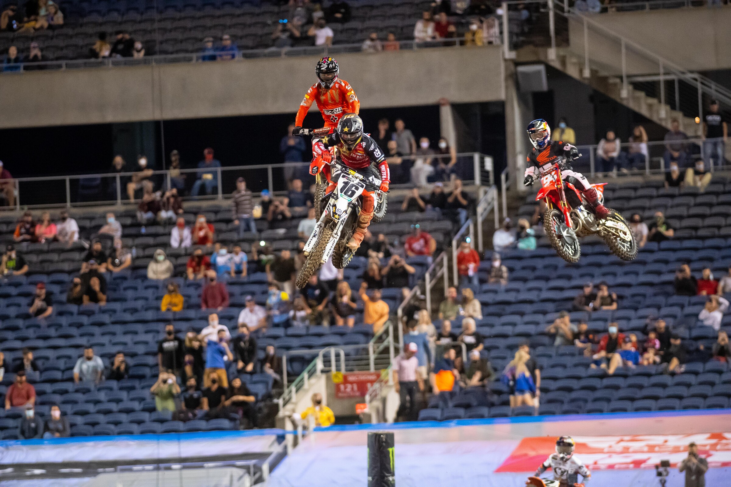 Osborne got to lead laps for the first time in 2021.