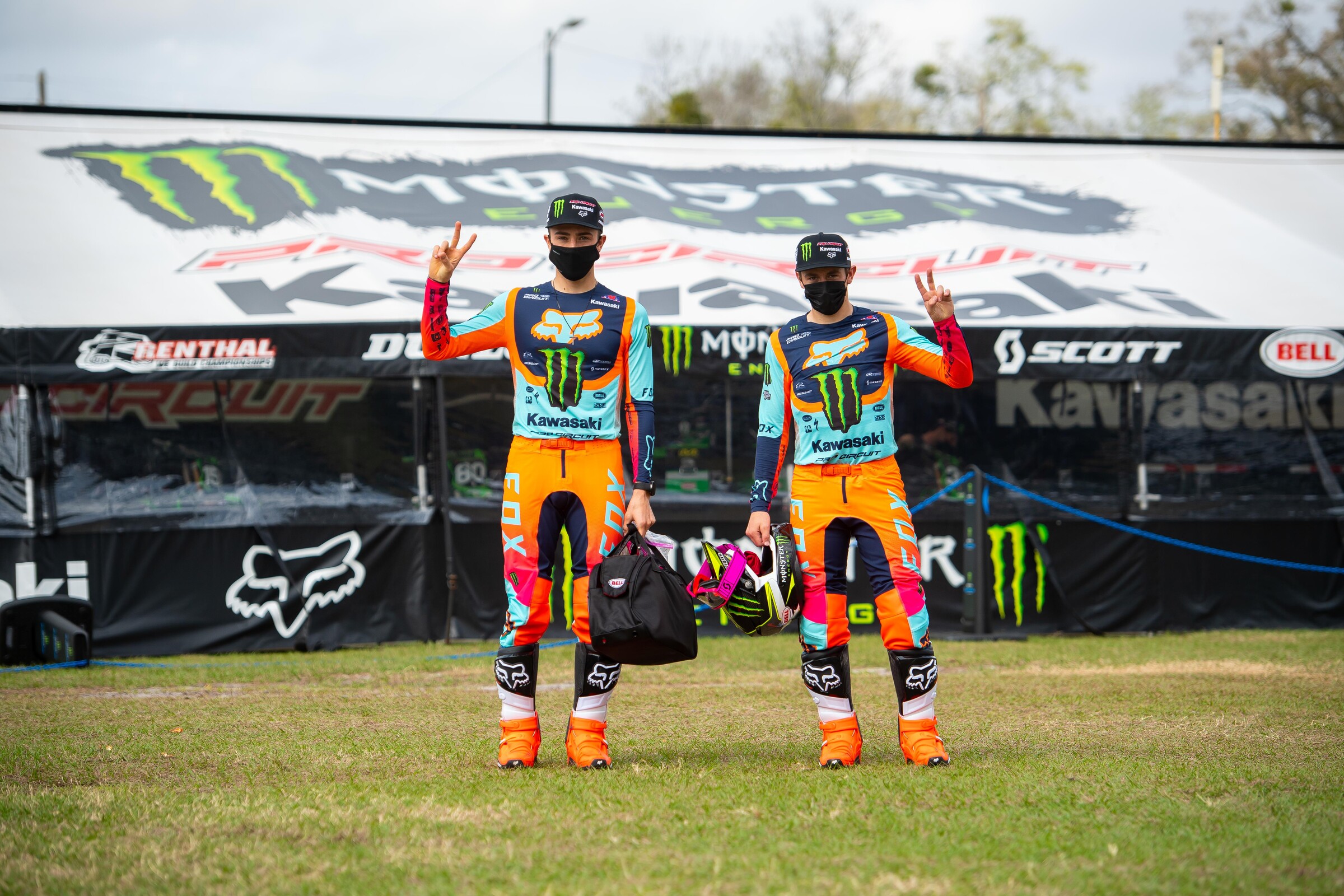 McAdoo and Hammaker arrive for Monster Energy/Pro Circuit Kawasaki.