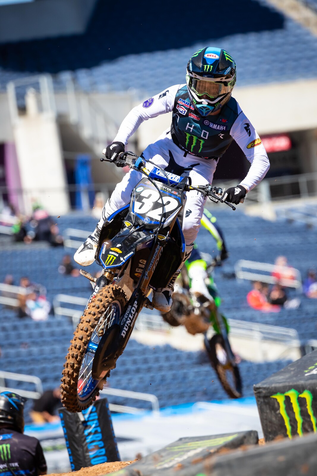 Justin Cooper is the top 250SX West Region qualifier of the day.