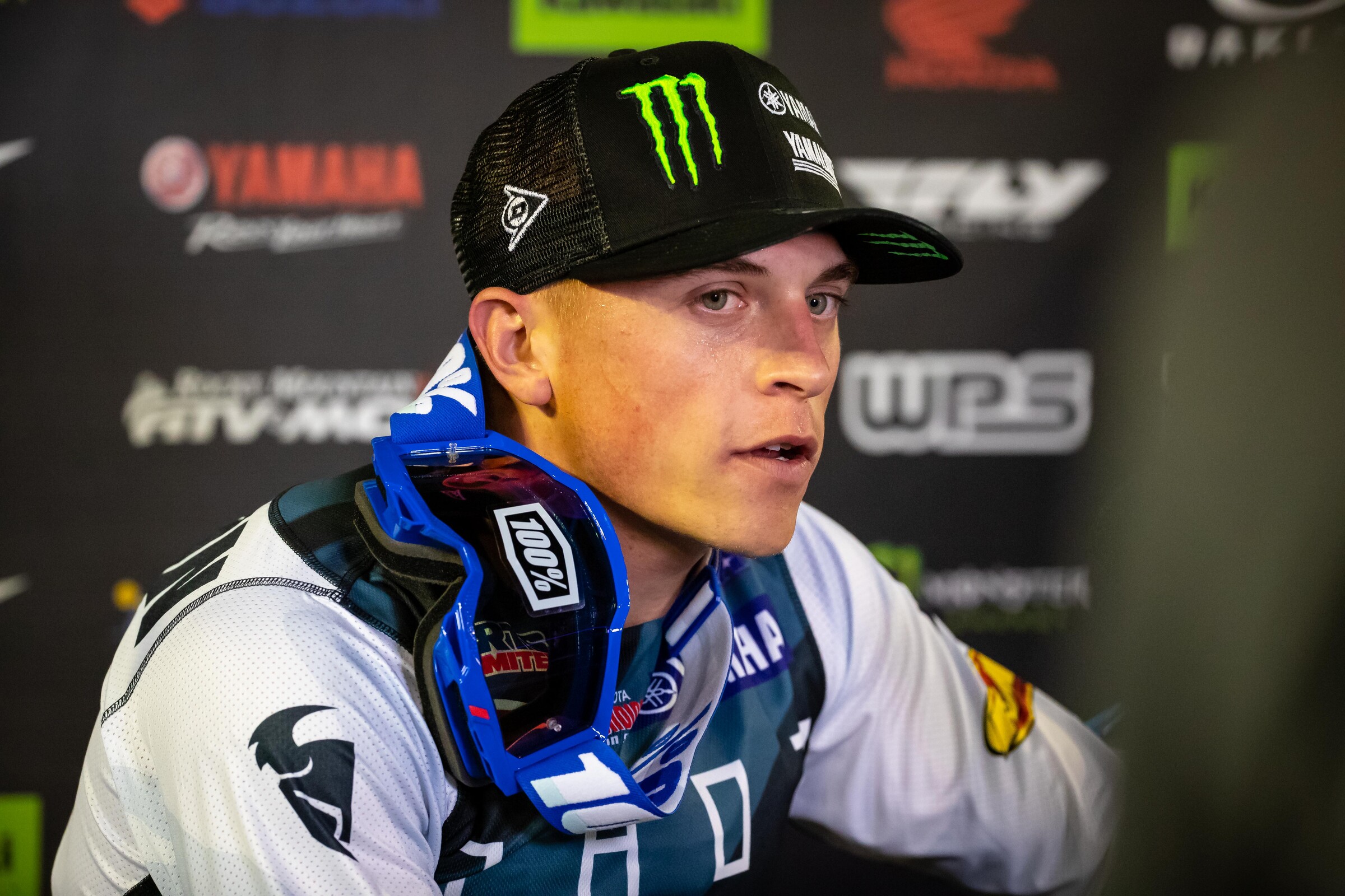 Jeremy Martin won his heat race.