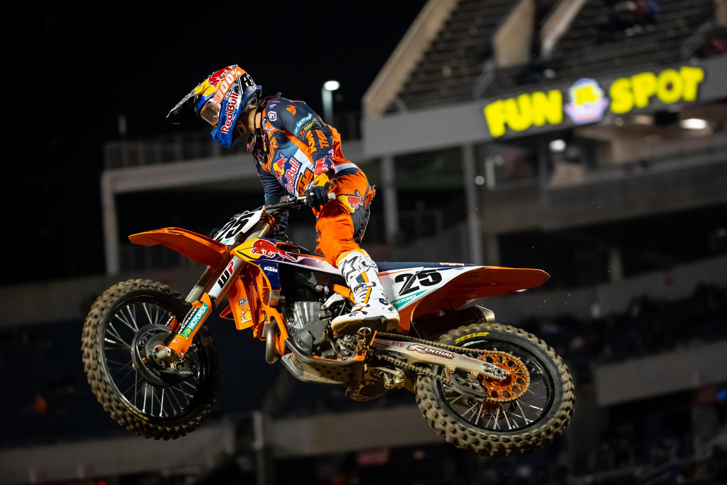 Marvin Musquin earned his third podium of the season.