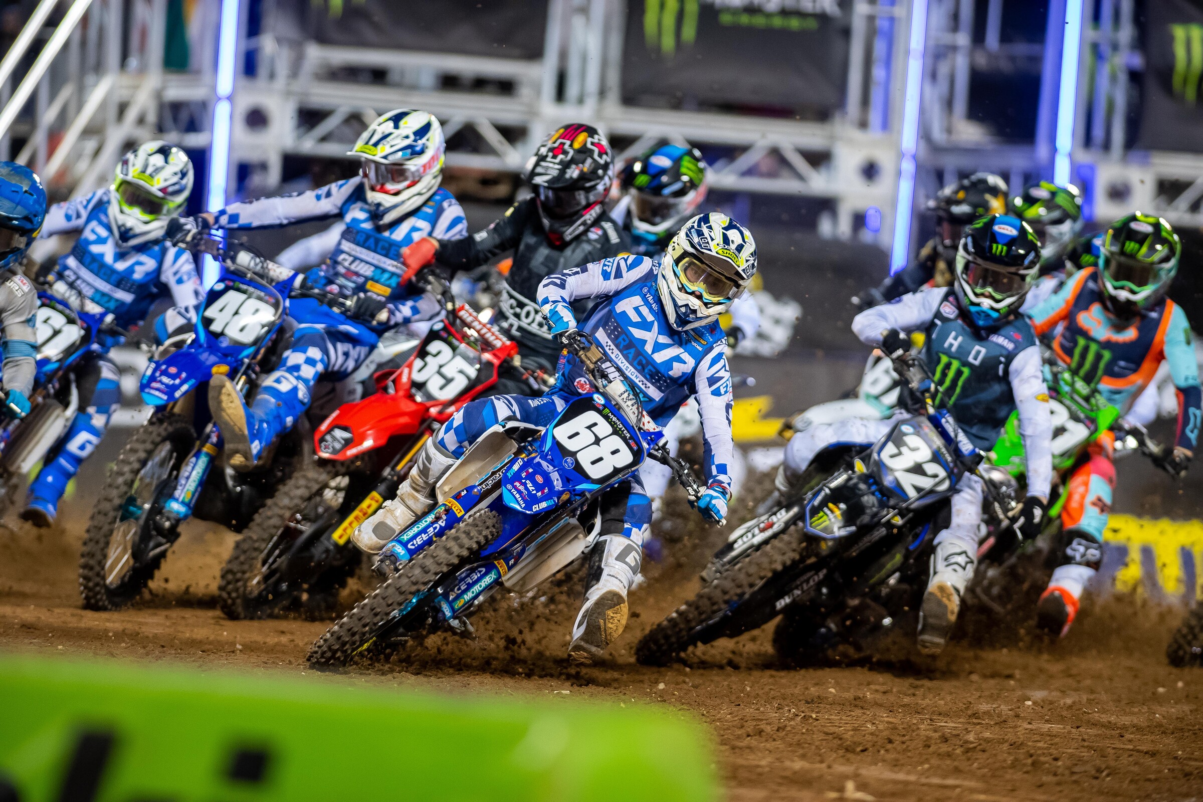 Jace Owen took the holeshot before Justin Cooper passed into the lead.