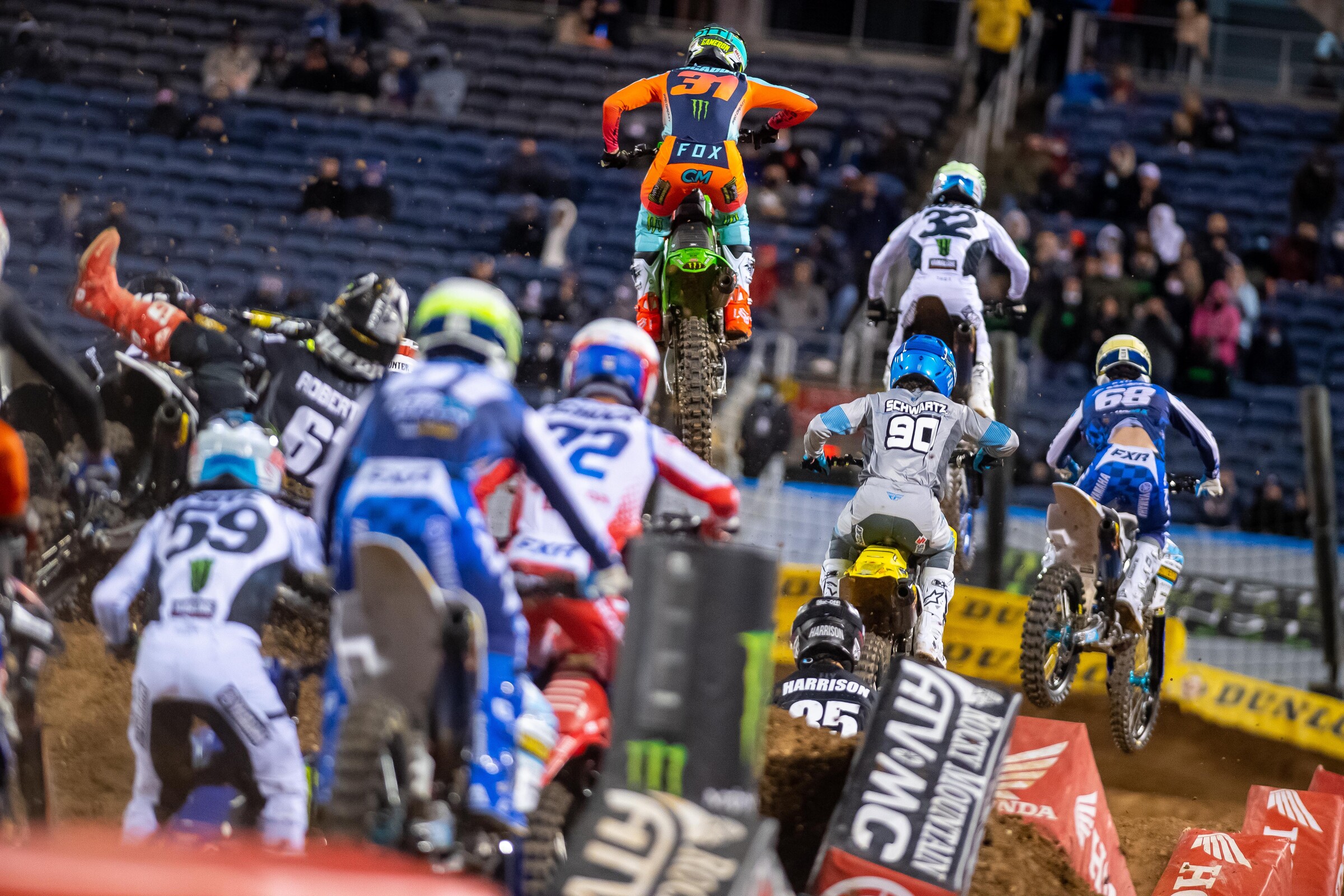 Our photographers at Align Media caught a glimpse of the Stilez Robertson-Jeremy Martin crash.