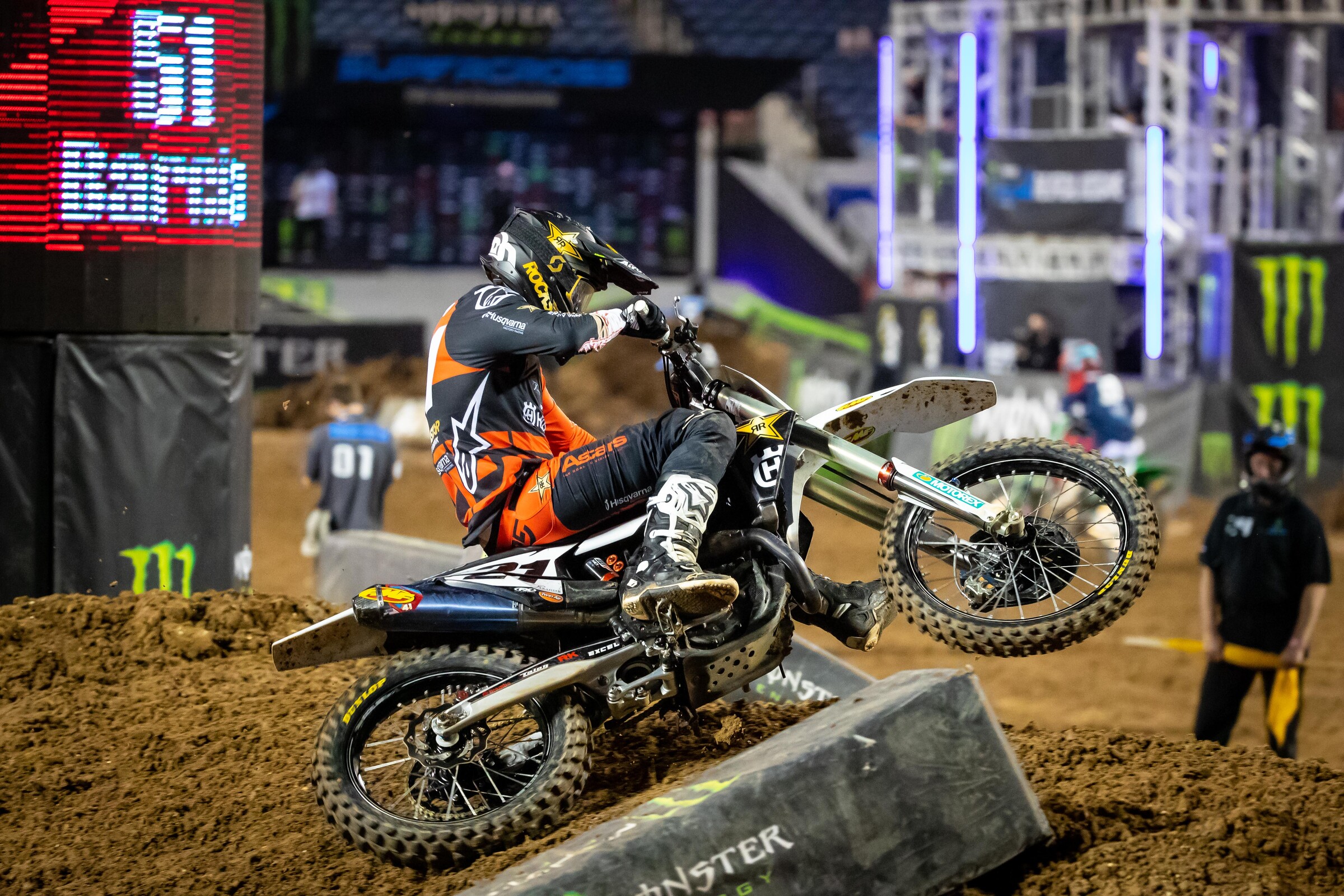 Anderson at the Orlando 1 Supercross.