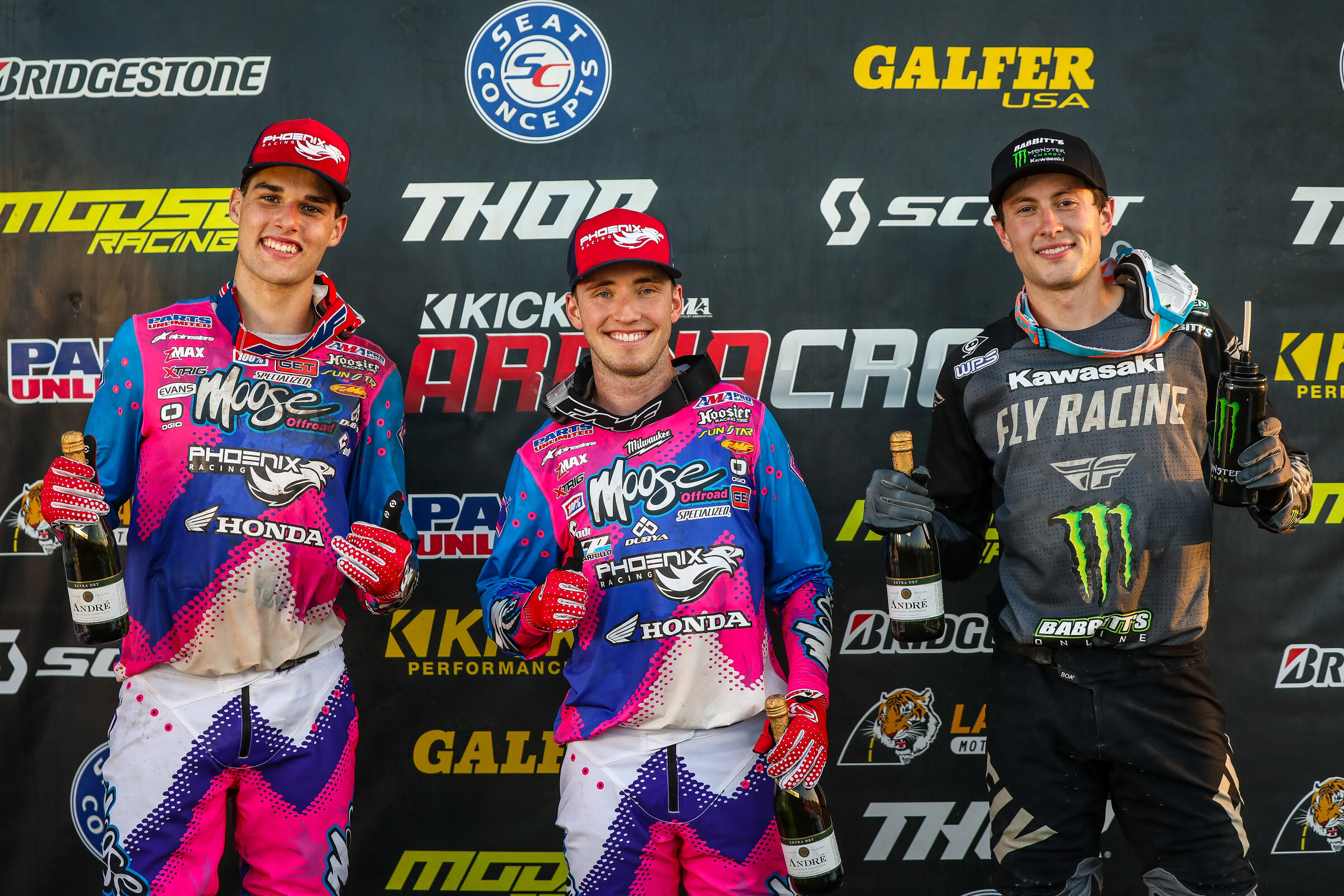 (From left to right): Cullin Park, Kyle Peters, and Isaac Teasdale.