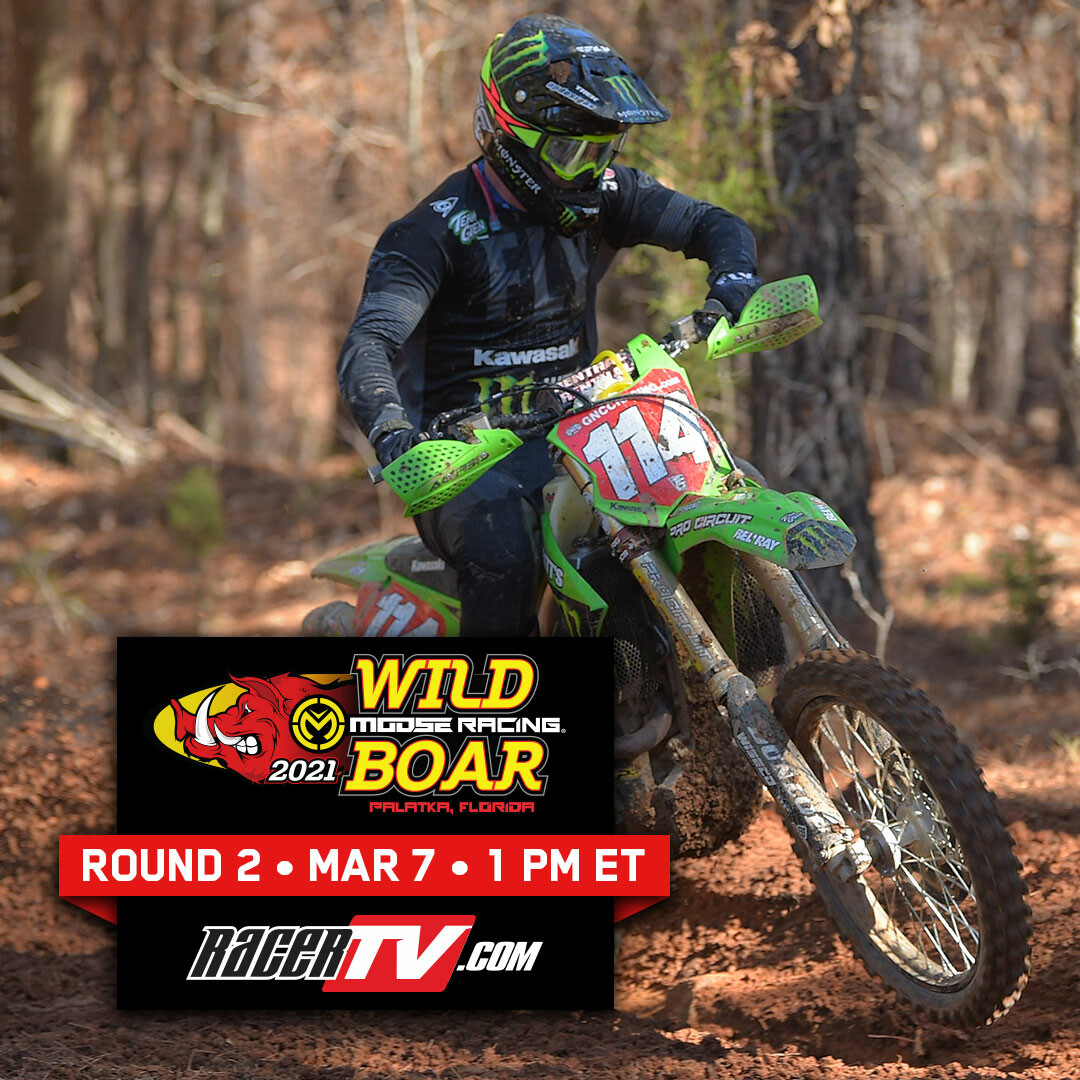 The 2021 Wild Boar GNCC RacerTV.com schedule.