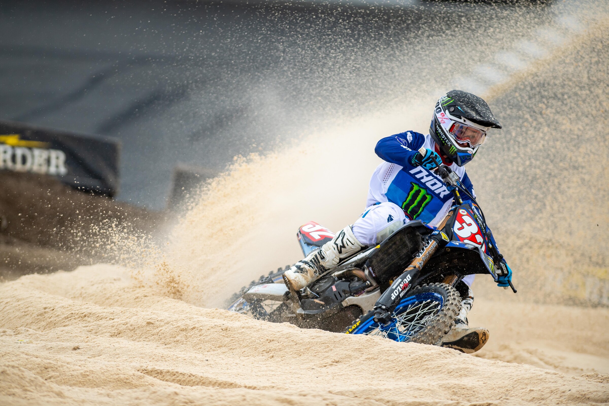 Justin Cooper tops the first 250SX session with a blazing 1:09.2270.