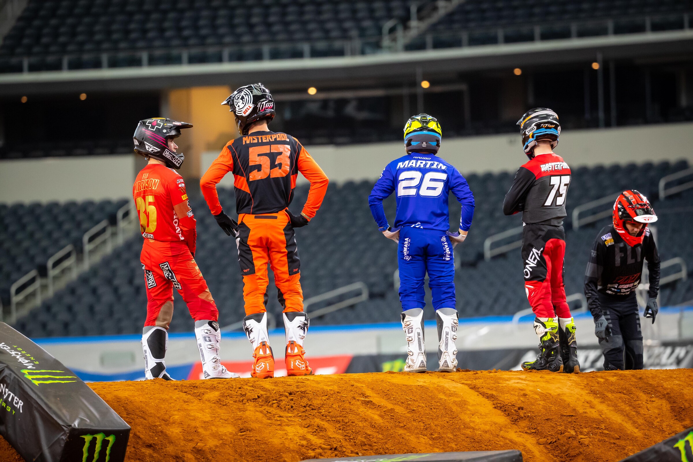 Another type of rider's meeting.