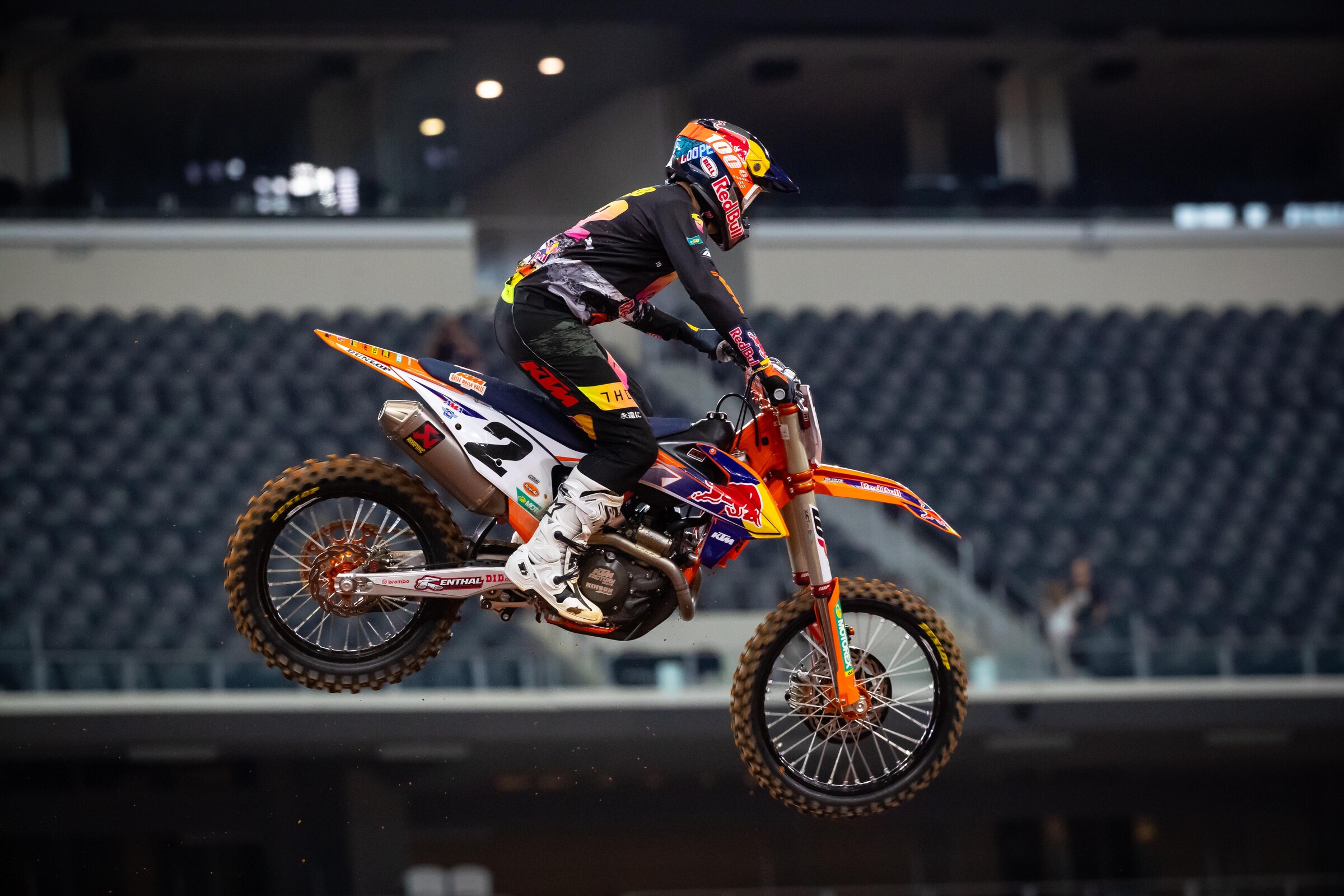 Cooper Webb was fastest in the first 450SX timed qualifier by substantial margin.