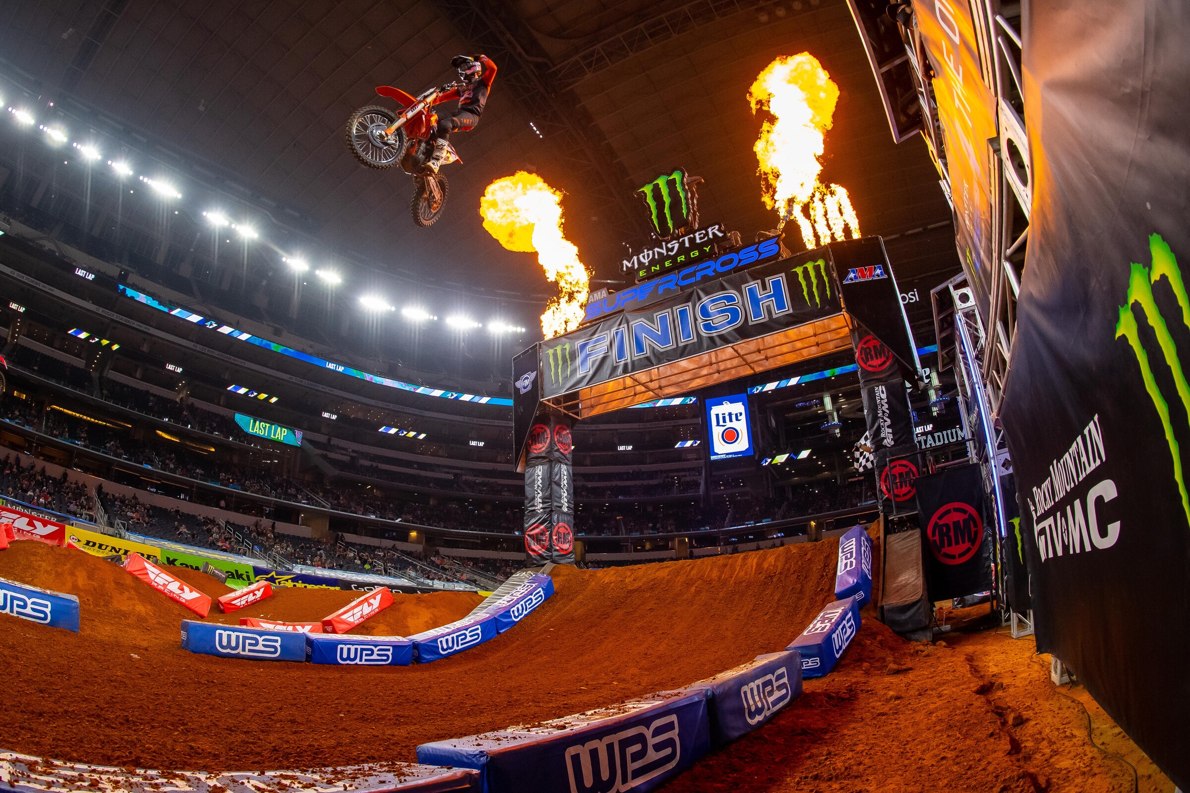 Cooper Webb claimed his 15th career 450SX victory.