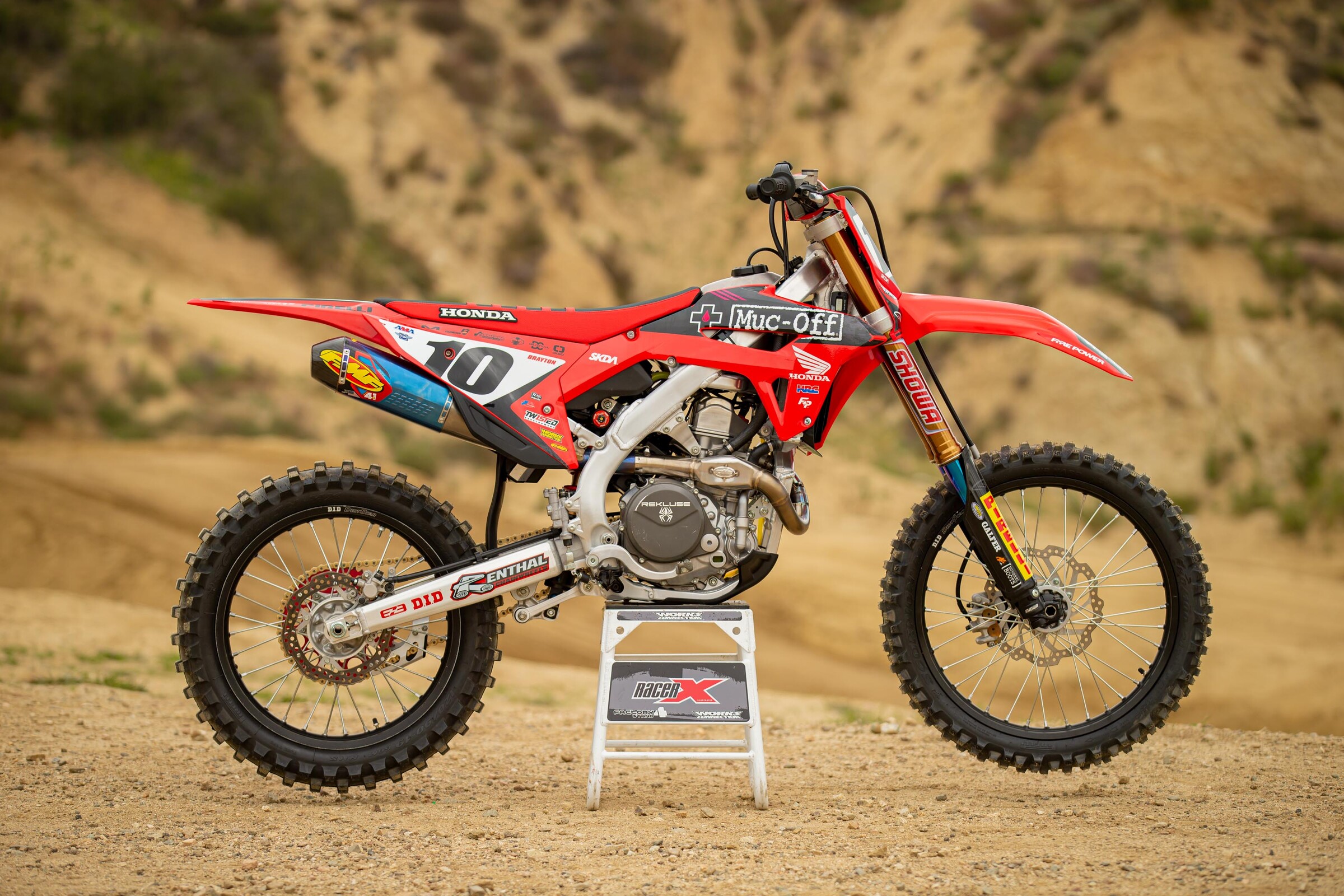 2021 Muc-Off Honda CRF450R Motocross Bike Test - Racer X