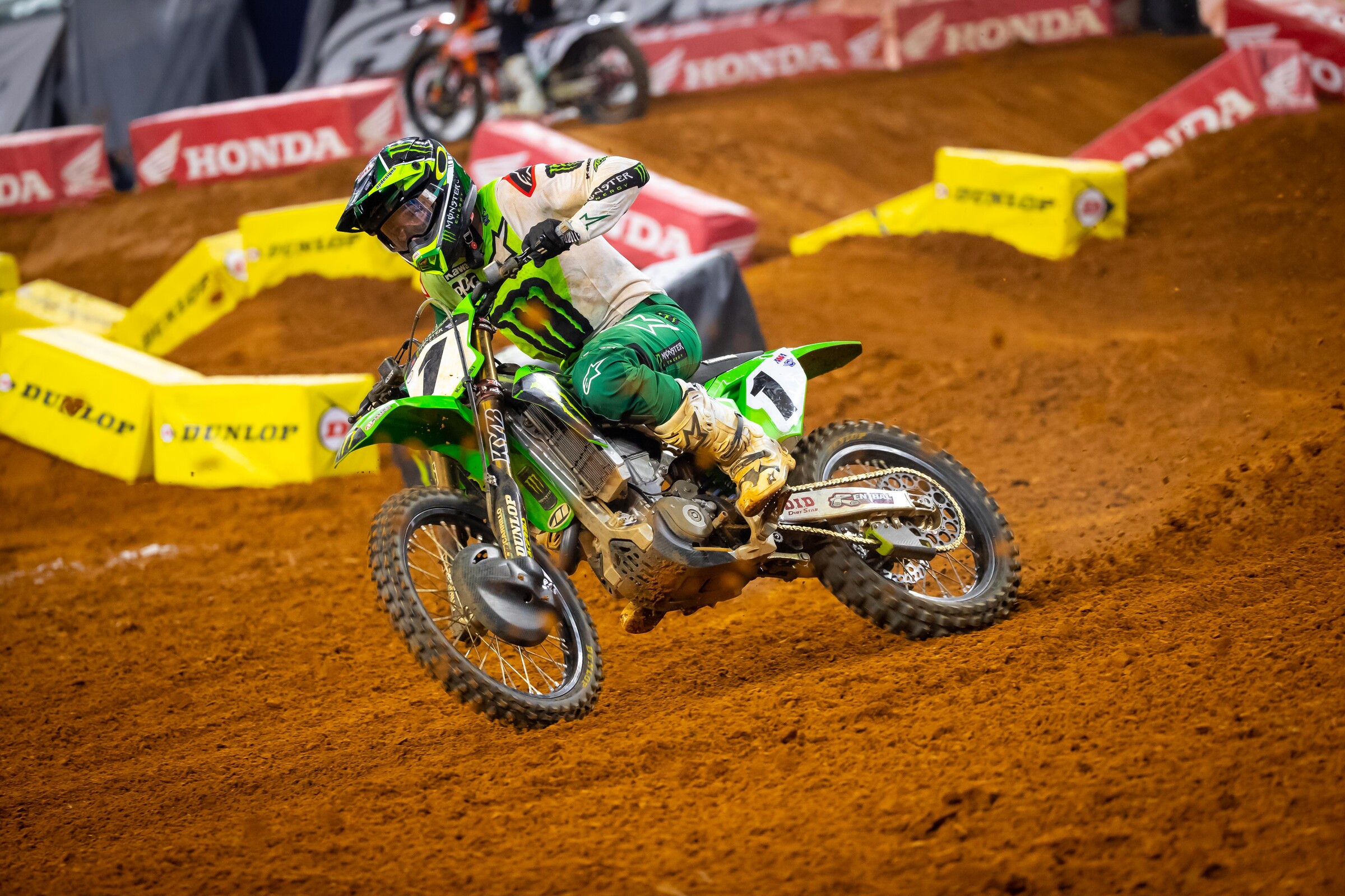 Tomac pushed Webb hard most of the way.