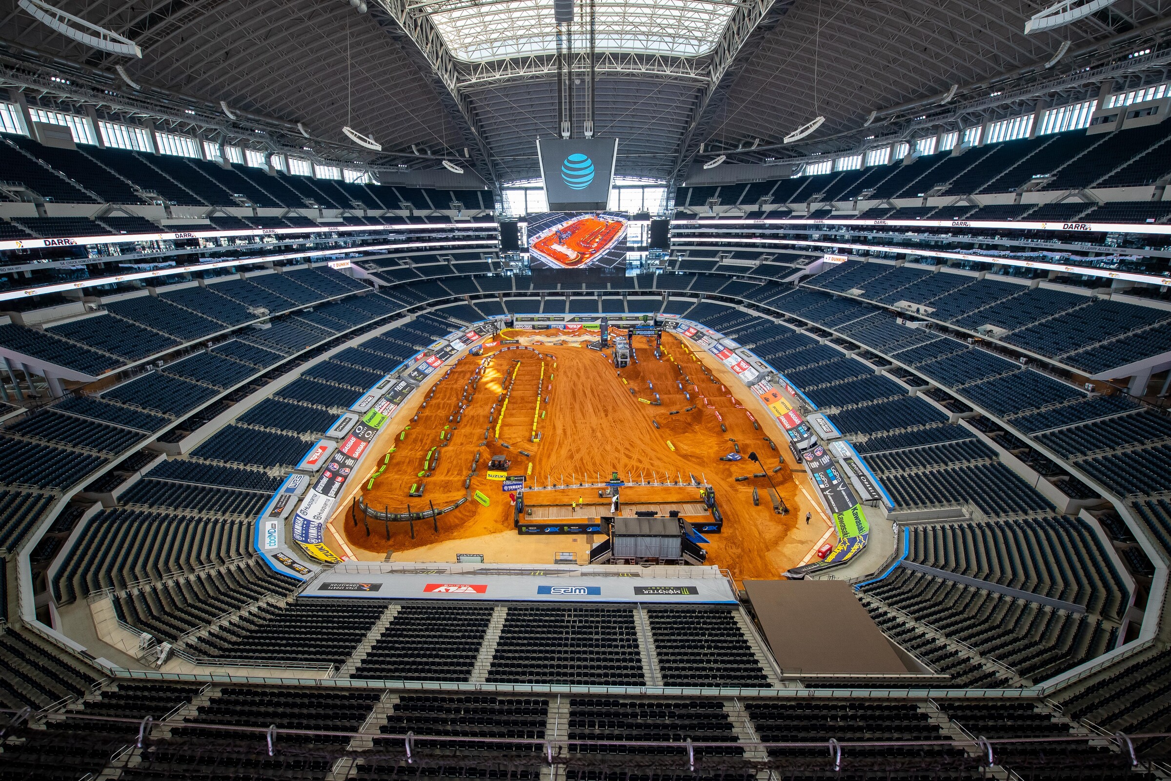 Riders are enjoying the big rhythm options on this track.