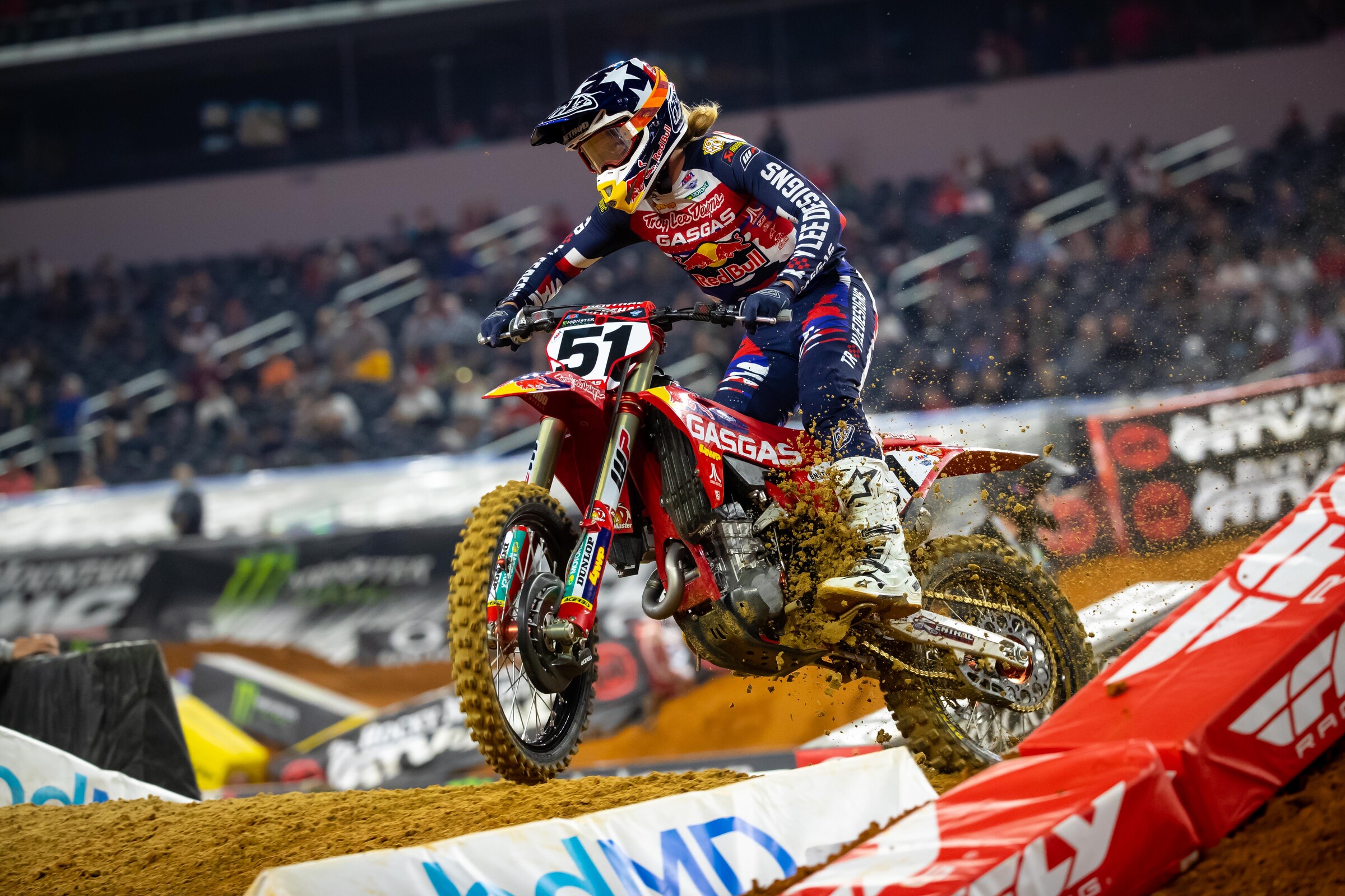 Barcia rode well and gave Tomac fits throughout the main.
