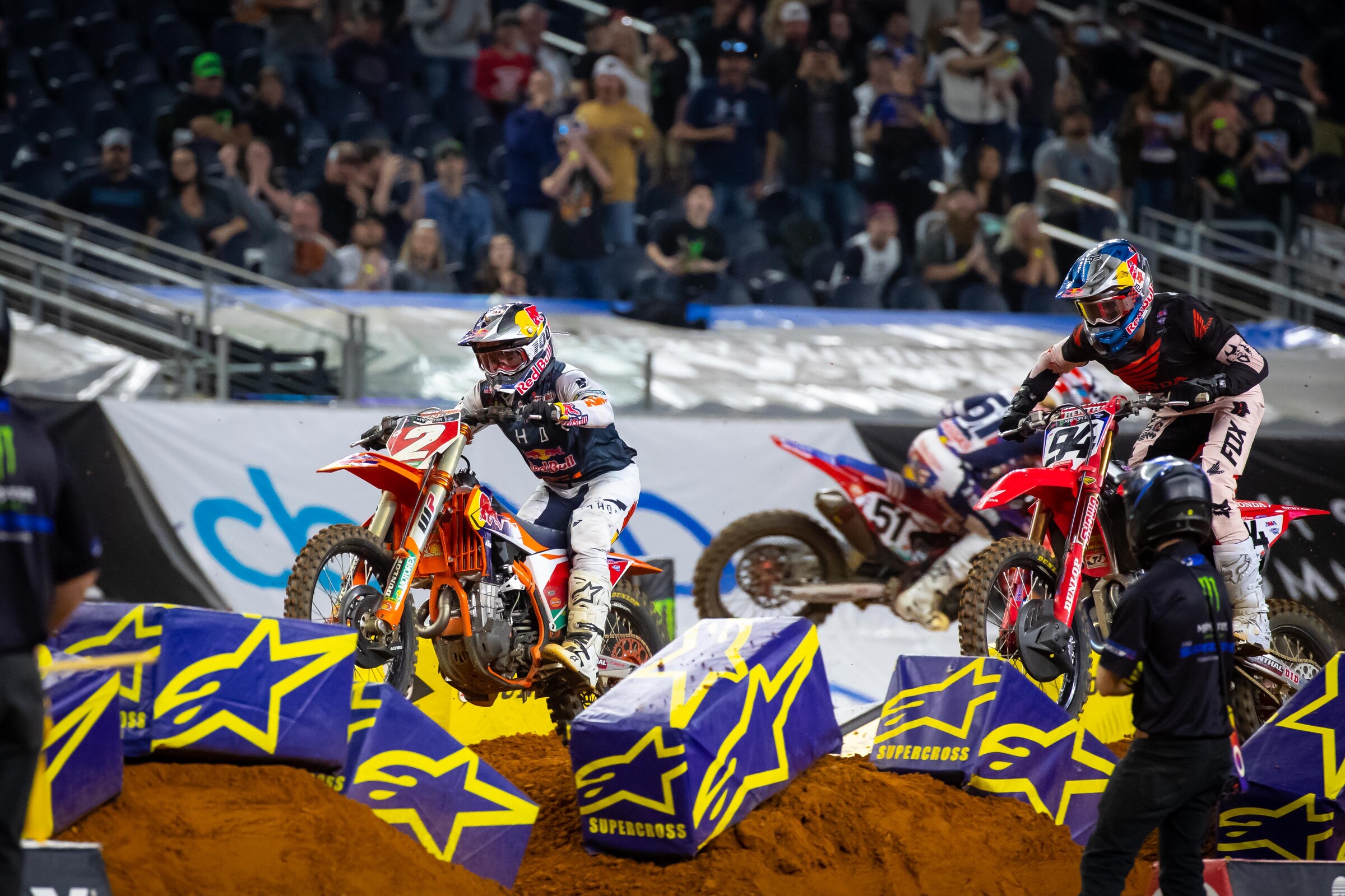 Webb finally edged ahead about 15 minutes into the main.