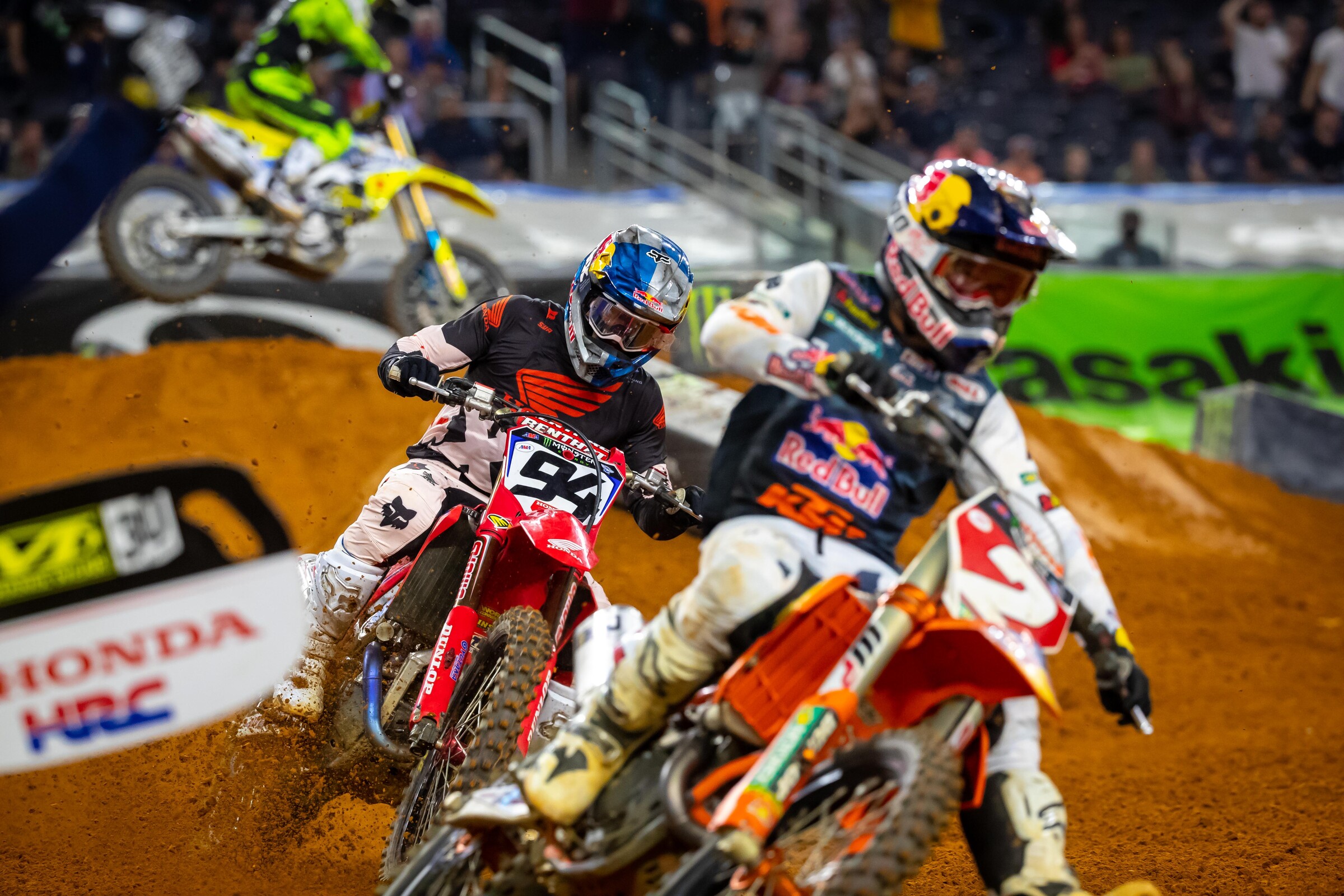 Roczen is best suited to early-race speed, Webb builds as the laps unfold.