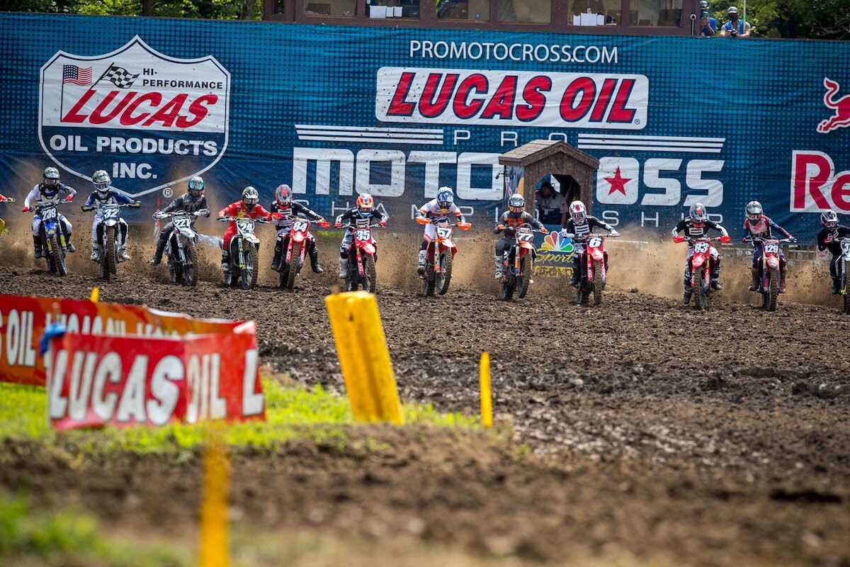 Lucas Oil took over title sponsorship of the Pro Motocross Nationals in 2009.