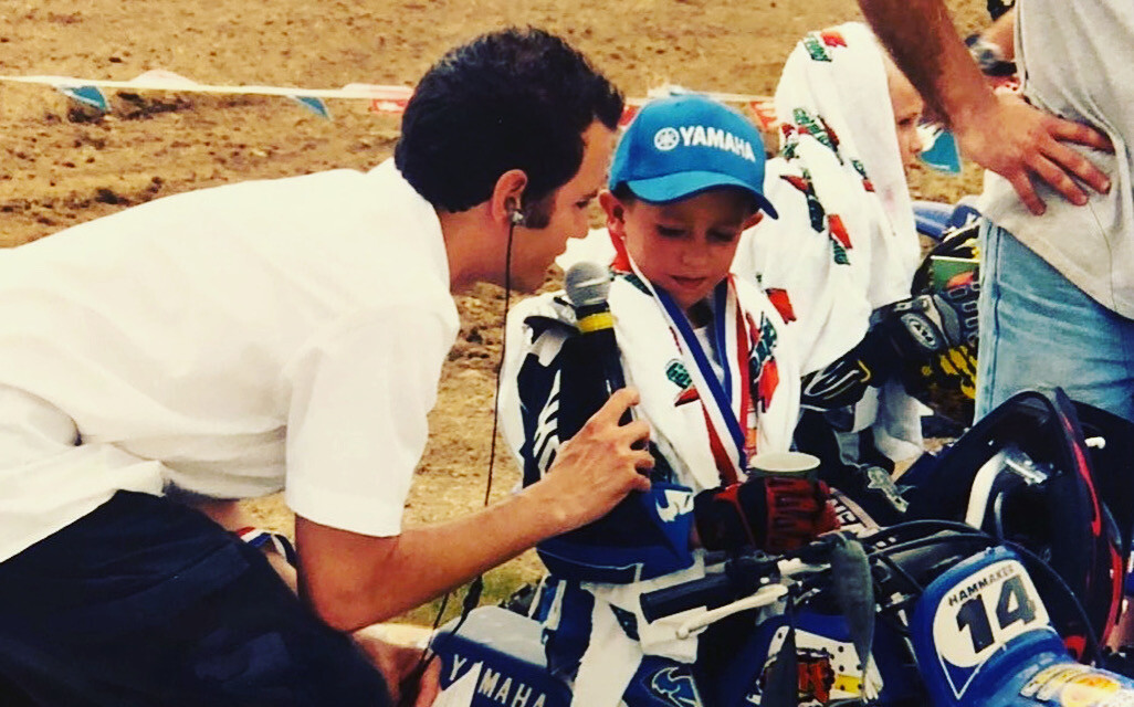 Seth Hammaker being interviewed by our own Jason Weigandt in 2007.