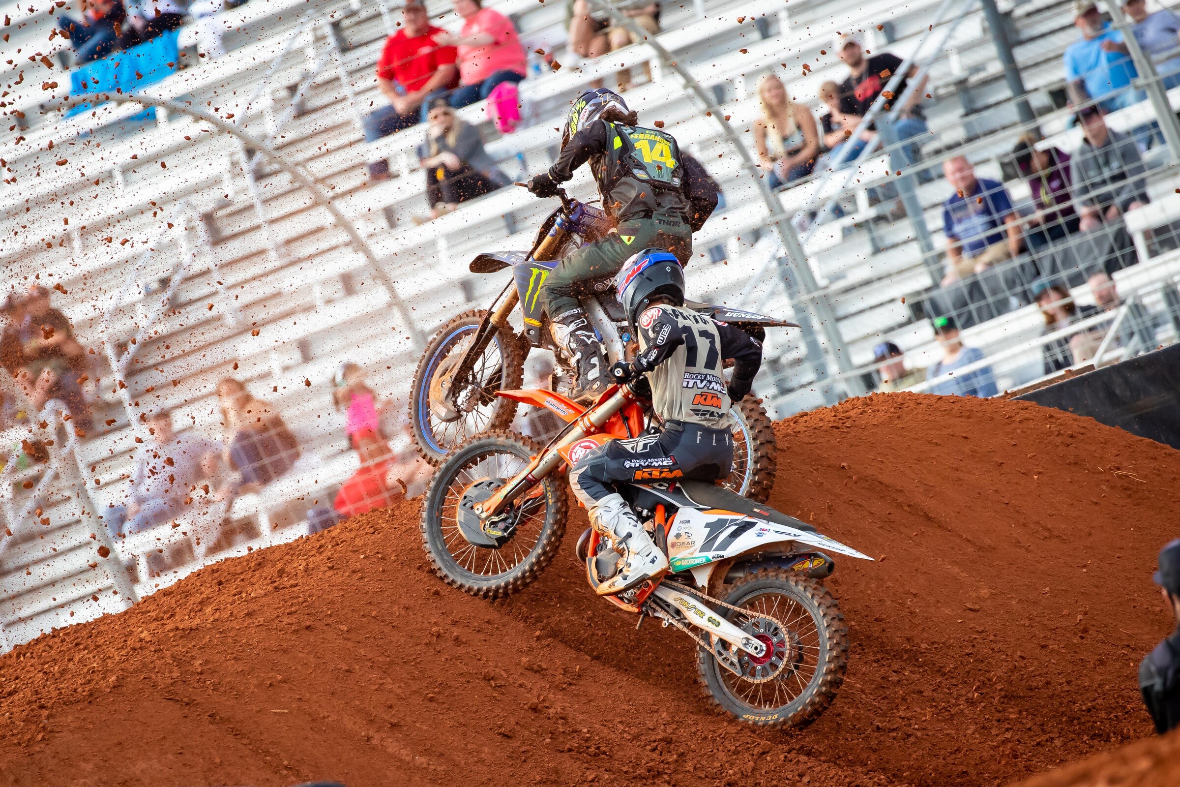 Savatgy and Ferrandis were part of a furious pack just off the Atlanta podium.