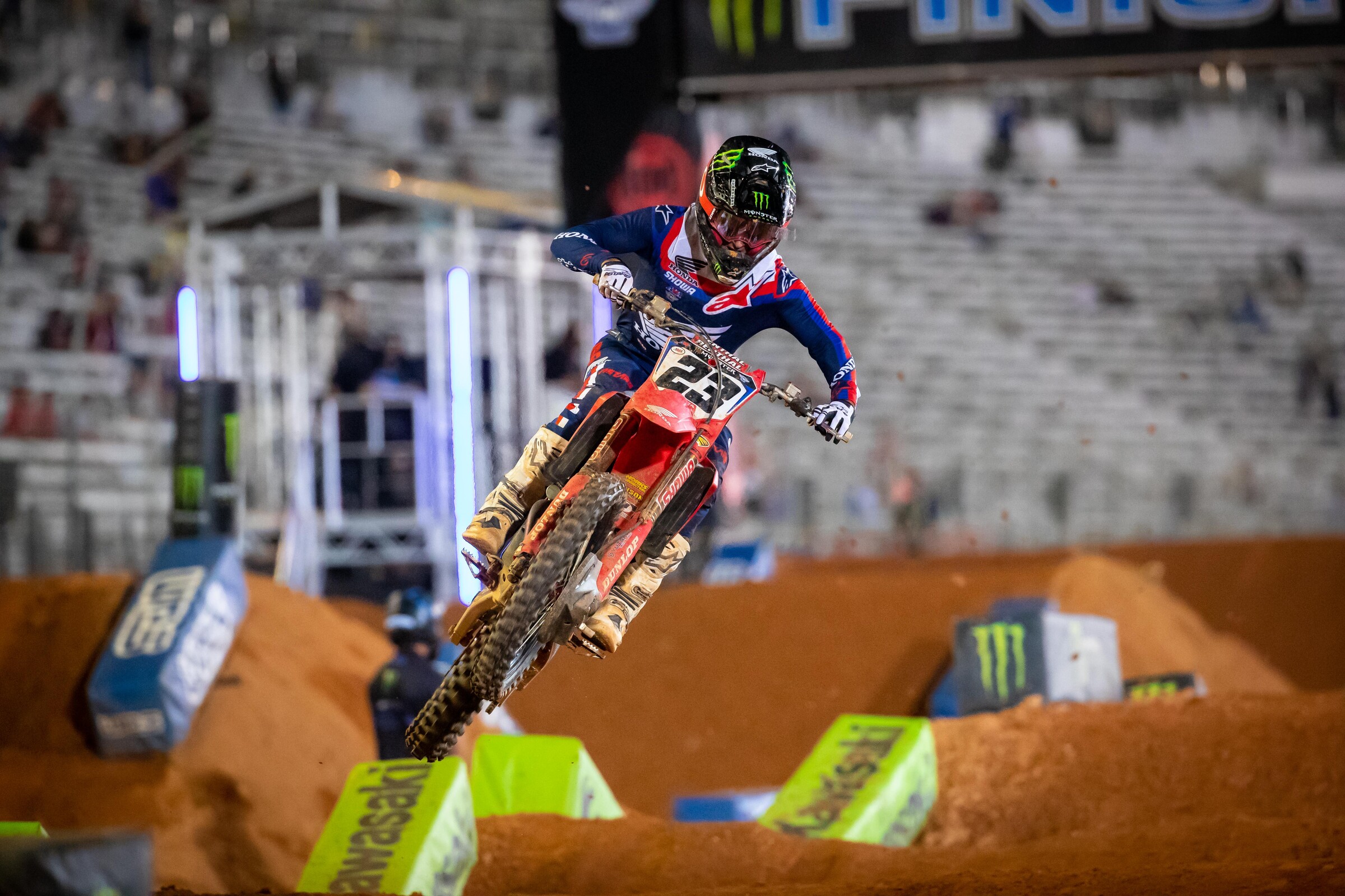 Chase Sexton finished in second place for the second straight race.