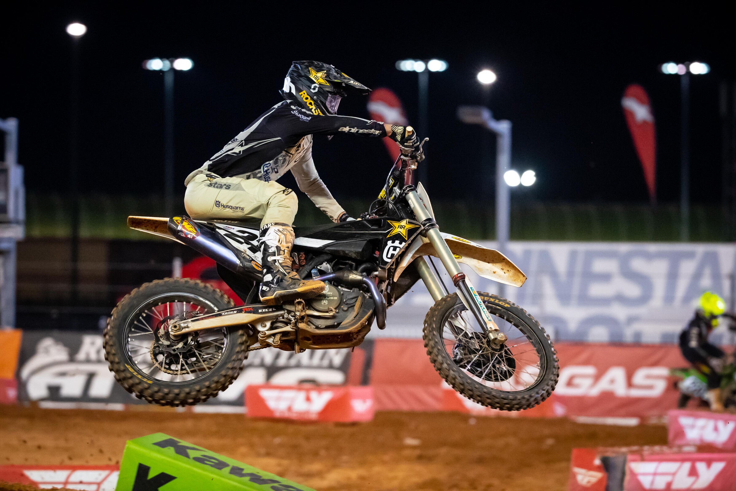 Jason Anderson turned a LCQ victory into a podium on the night.