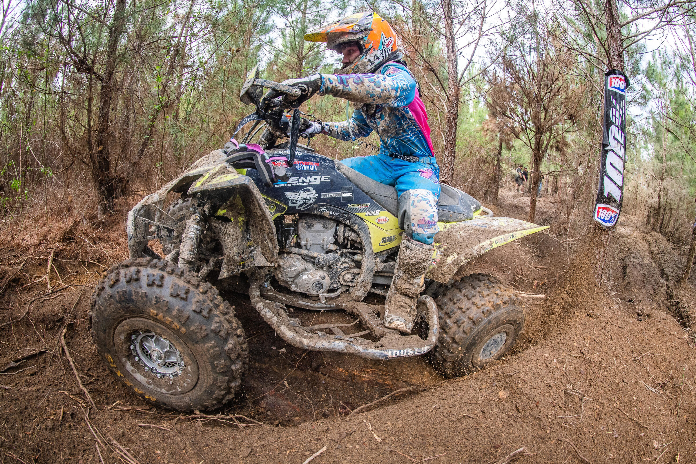 Ronnie Rusch (BNR Motorsports/Senge Graphics/Houser Racing) leads the way in the XC2 Pro-Am class.