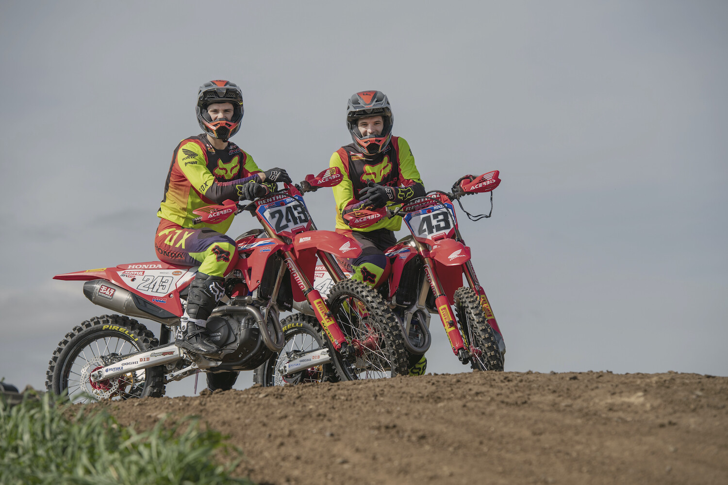 Tim Gajser and Mitch Evans
