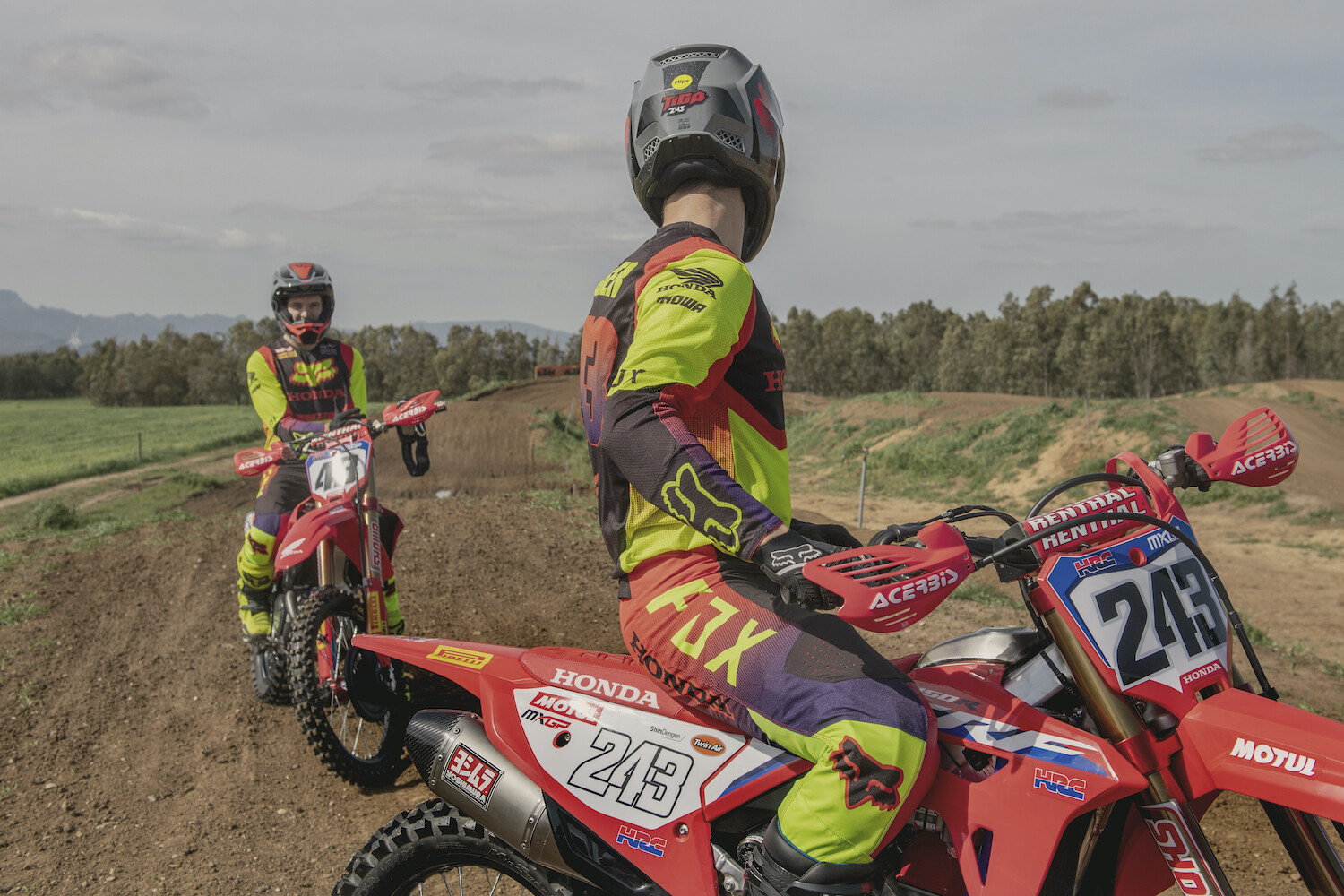 Tim Gajser and Mitch Evans