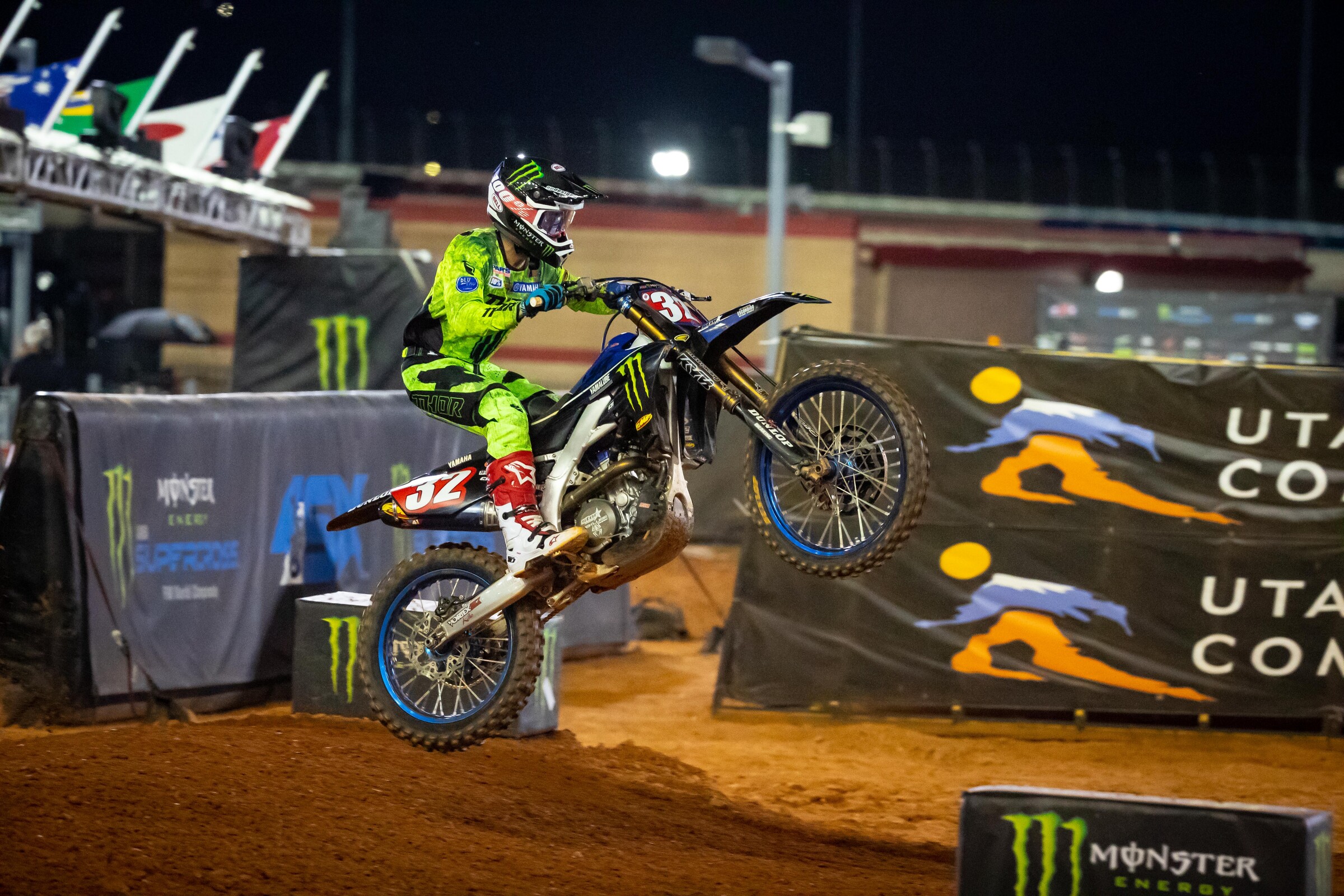 Justin Cooper earned his third win of the season at the Atlanta 2 Supercross.