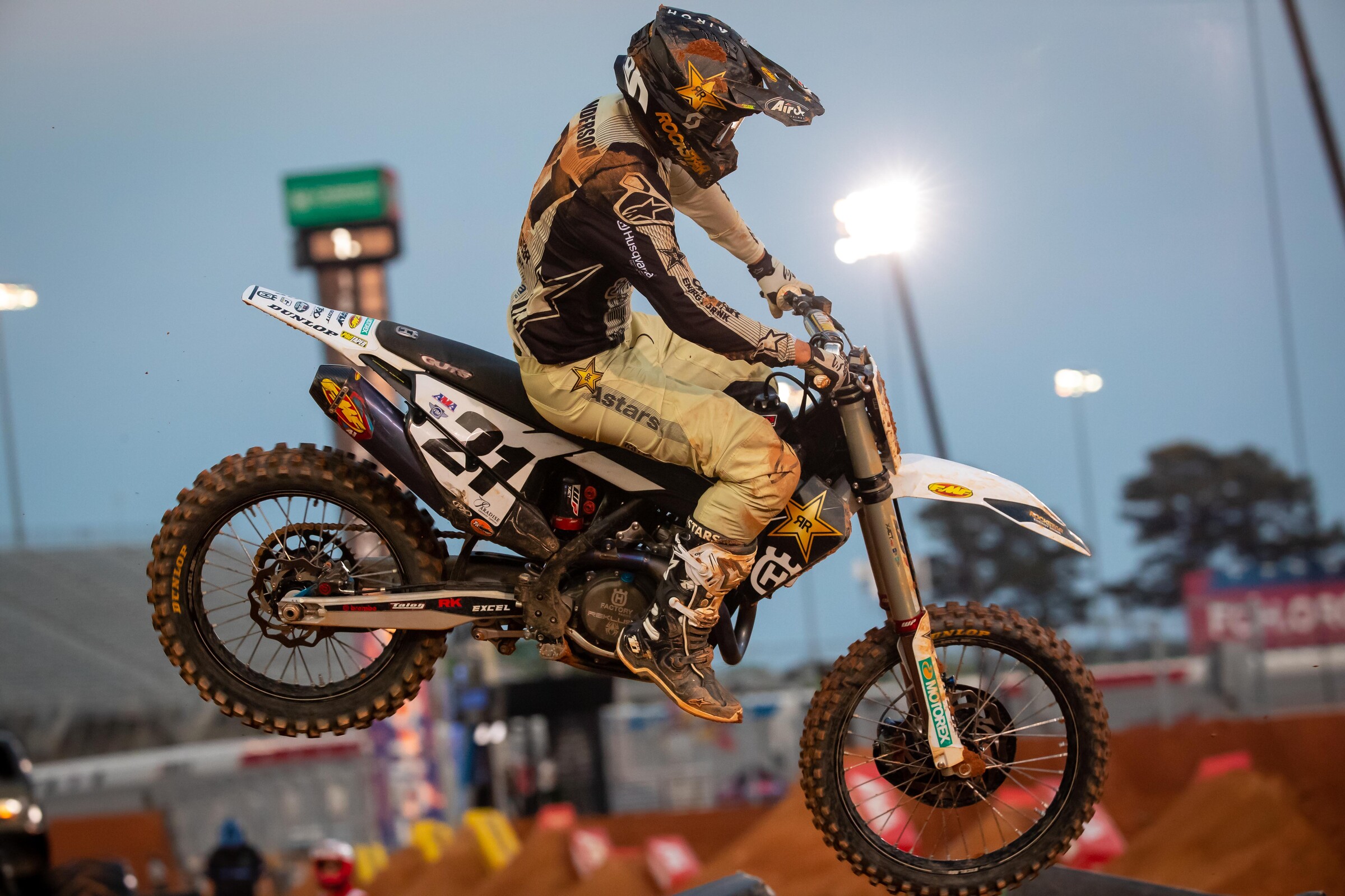 Jason Anderson Finishes Third At 2021 Atlanta 2 After Heat Race Crash ...