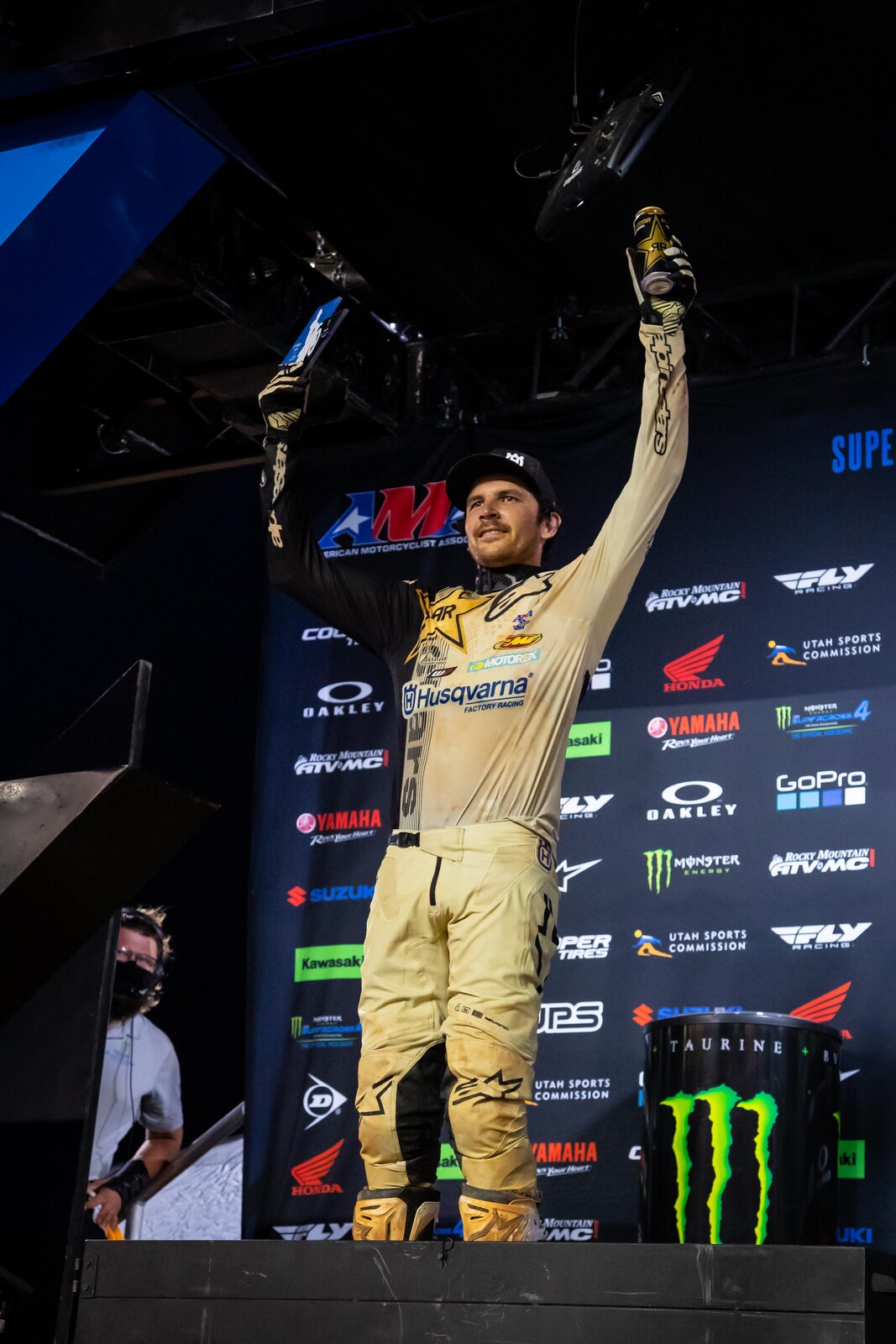 Anderson's third place finish was his second third-place finish of 2021.