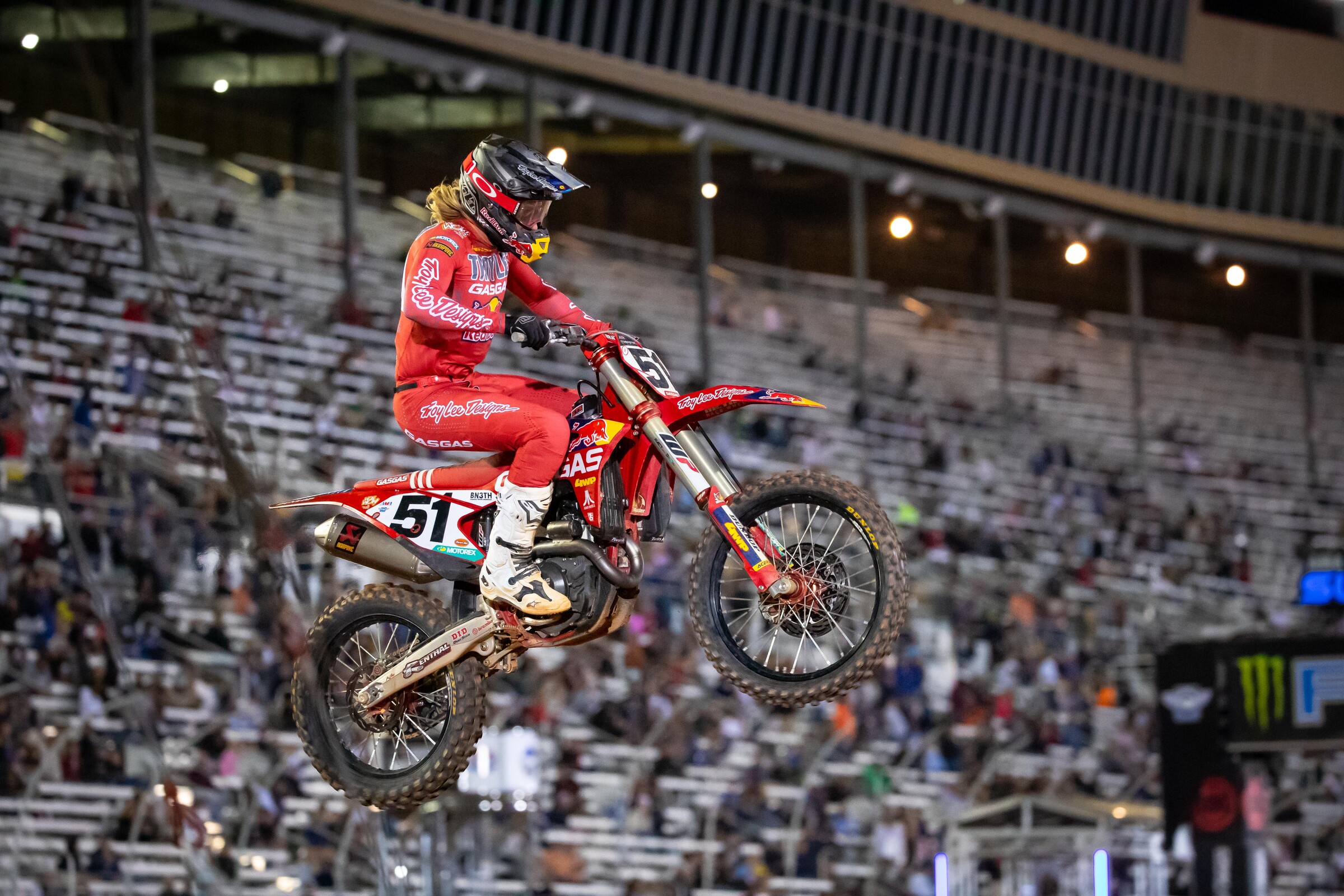 Justin Barcia came home fifth on the evening.