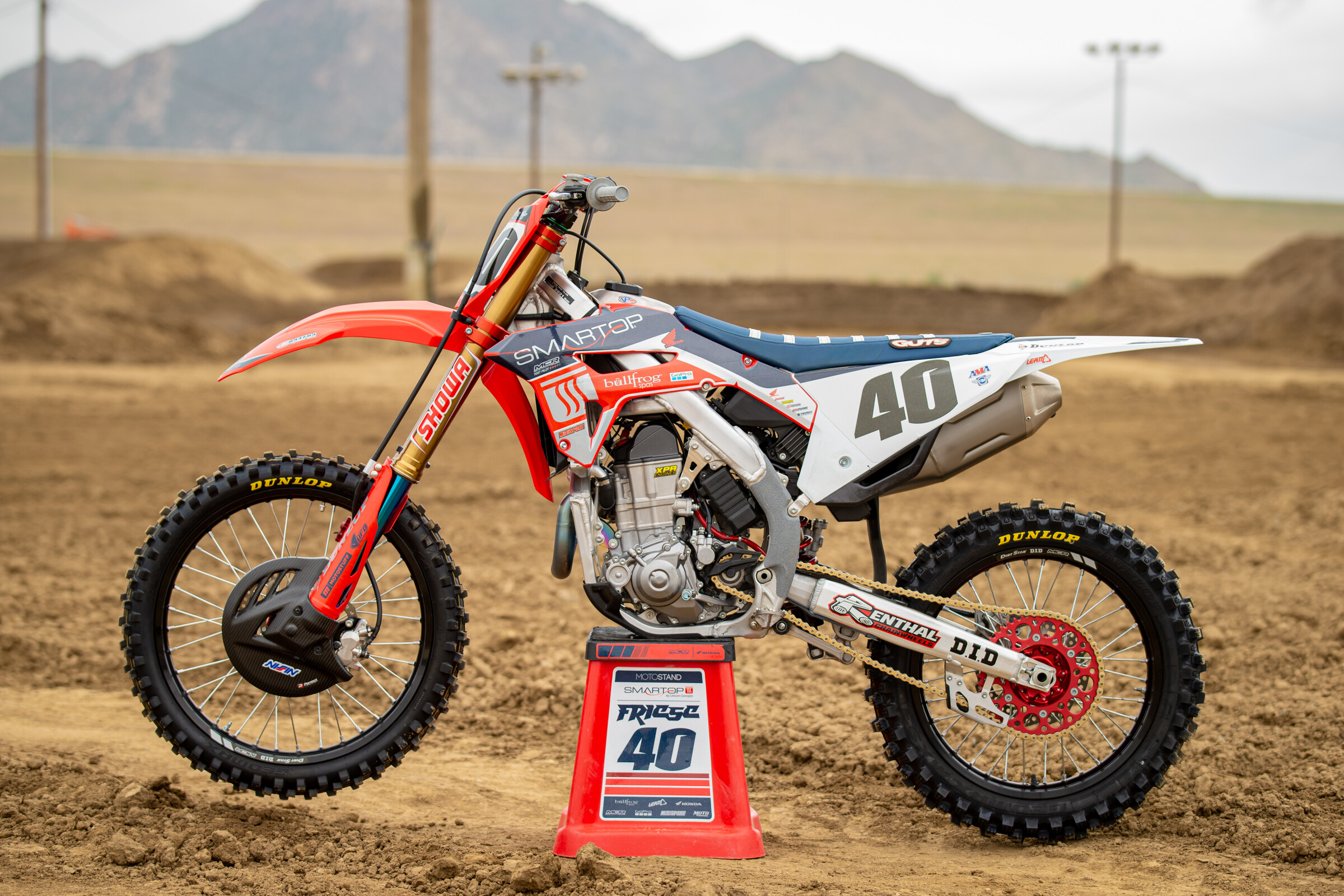 Kris Keefer Tests Vince Friese’s 2021 Honda CRF450R Race Bike - Racer X