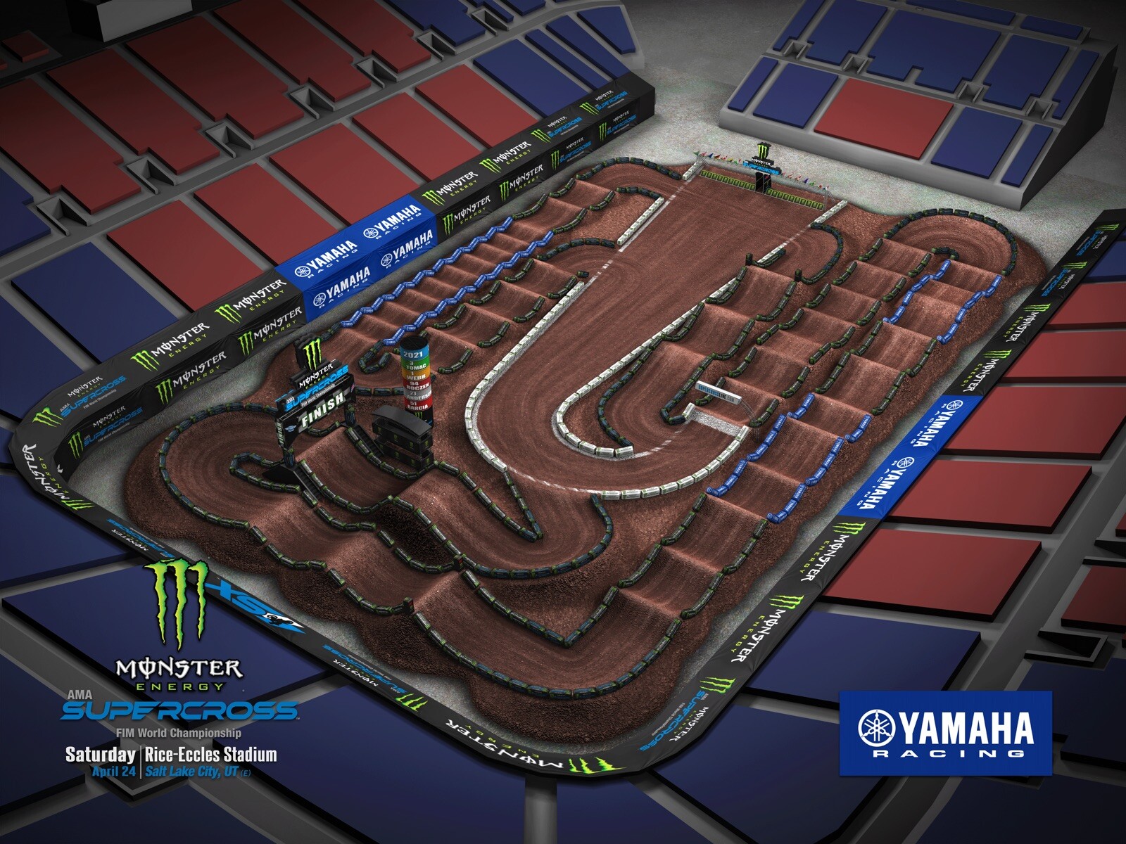 Salt Lake City 1 track map