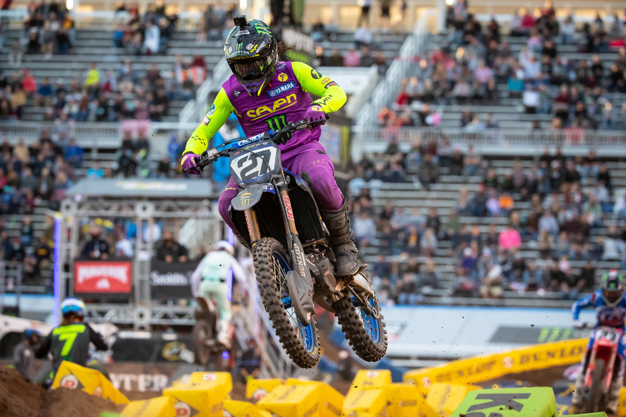 Finally a podium for Malcolm Stewart.