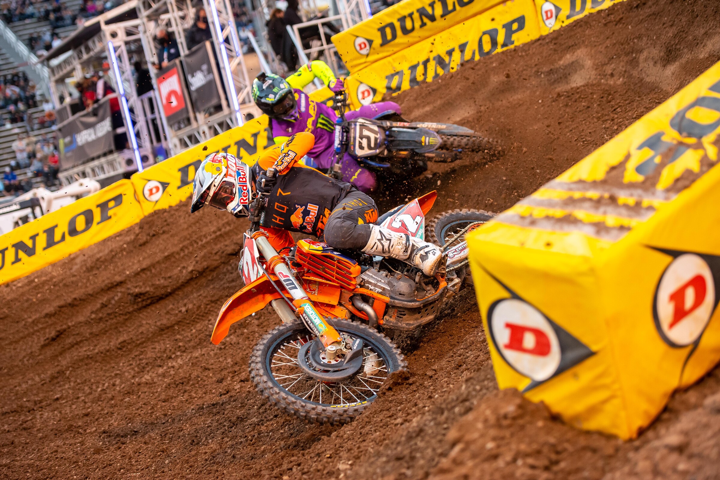 Webb ahead of Malcolm Stewart.