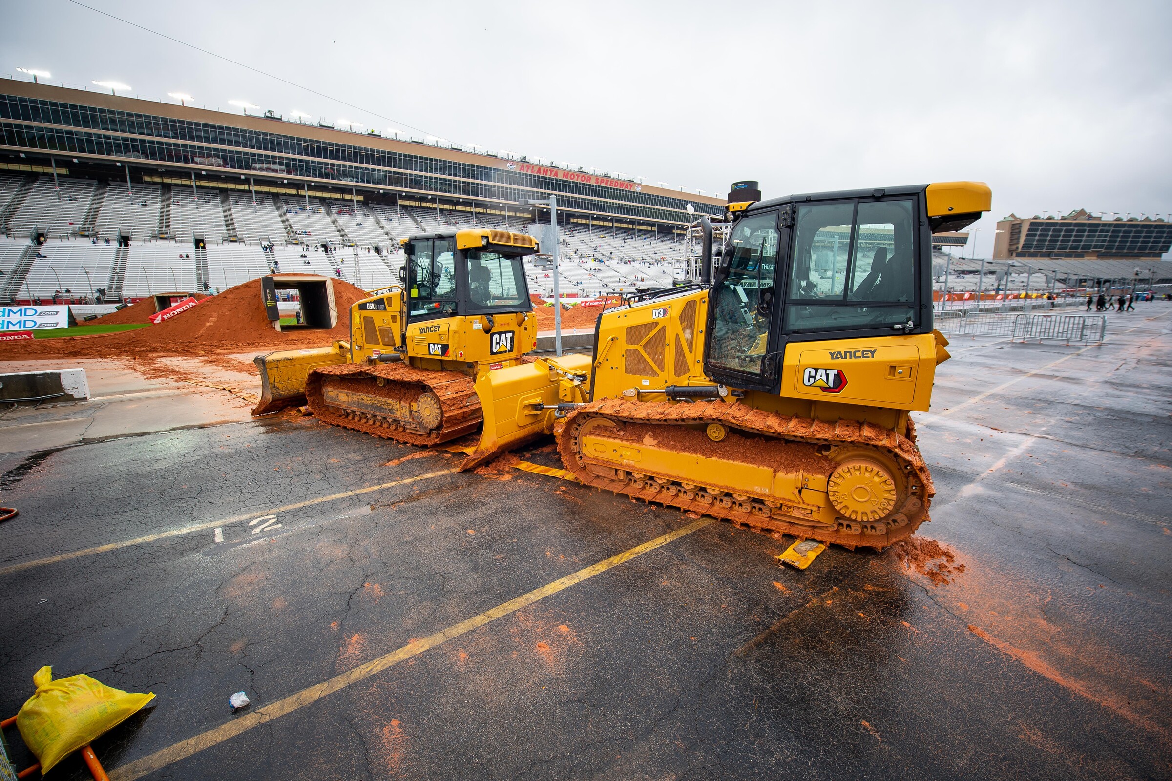 These CATs moved a lot of dirt in Atlanta.