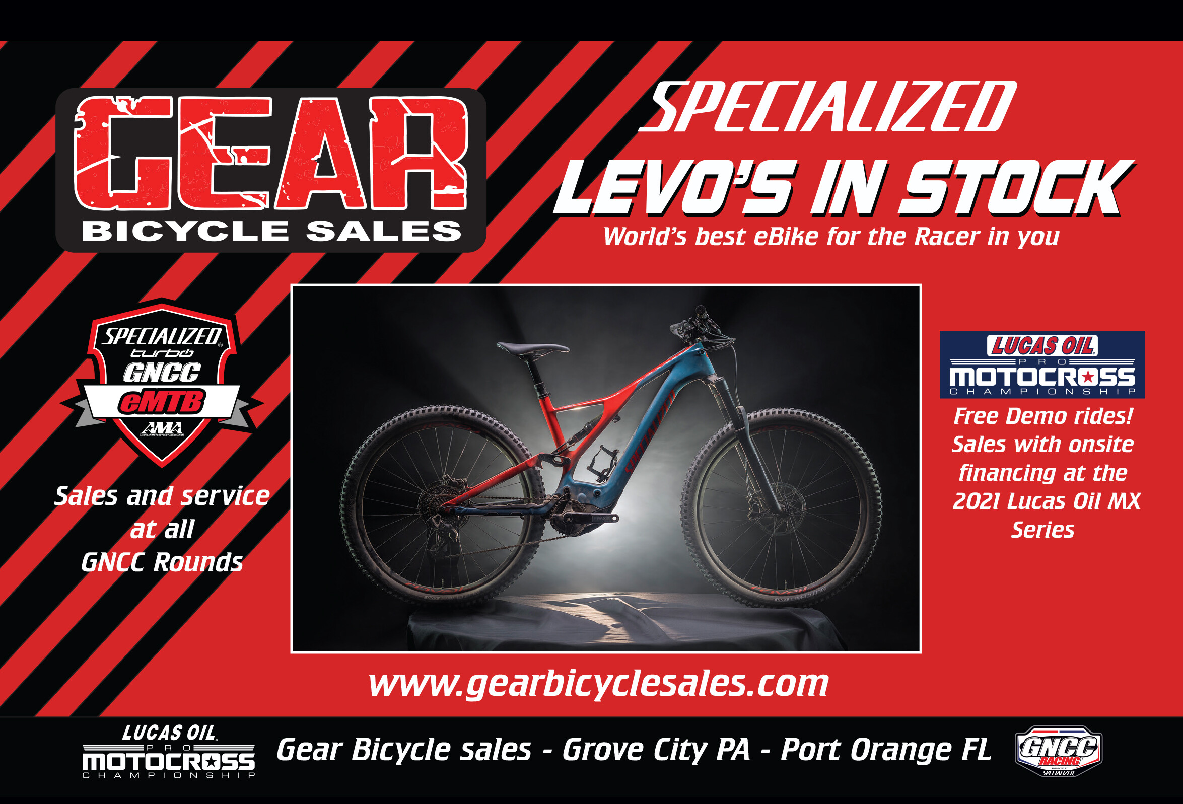 Advertisement: 135-Gear