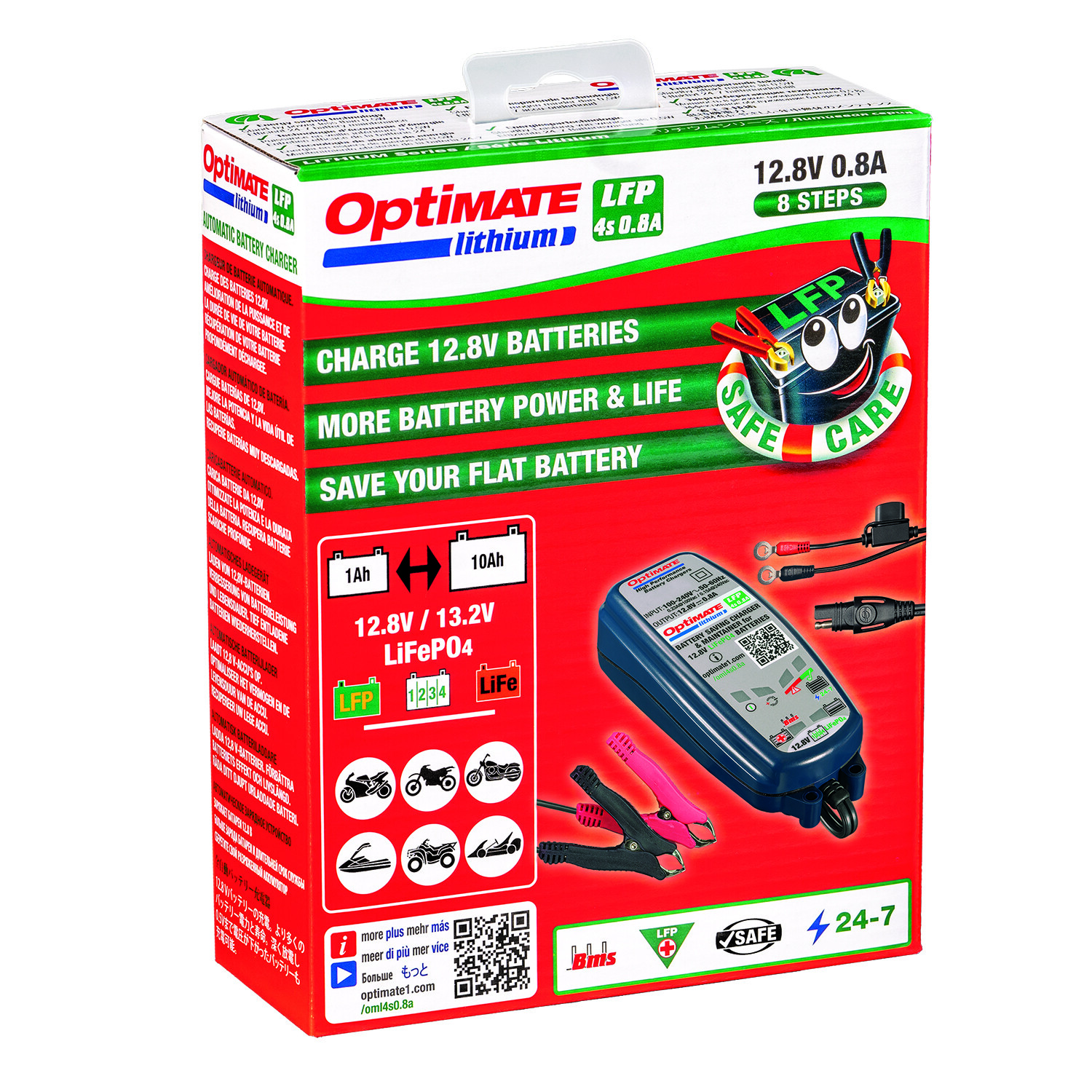 OptiMate Lithium 4s 0.8A