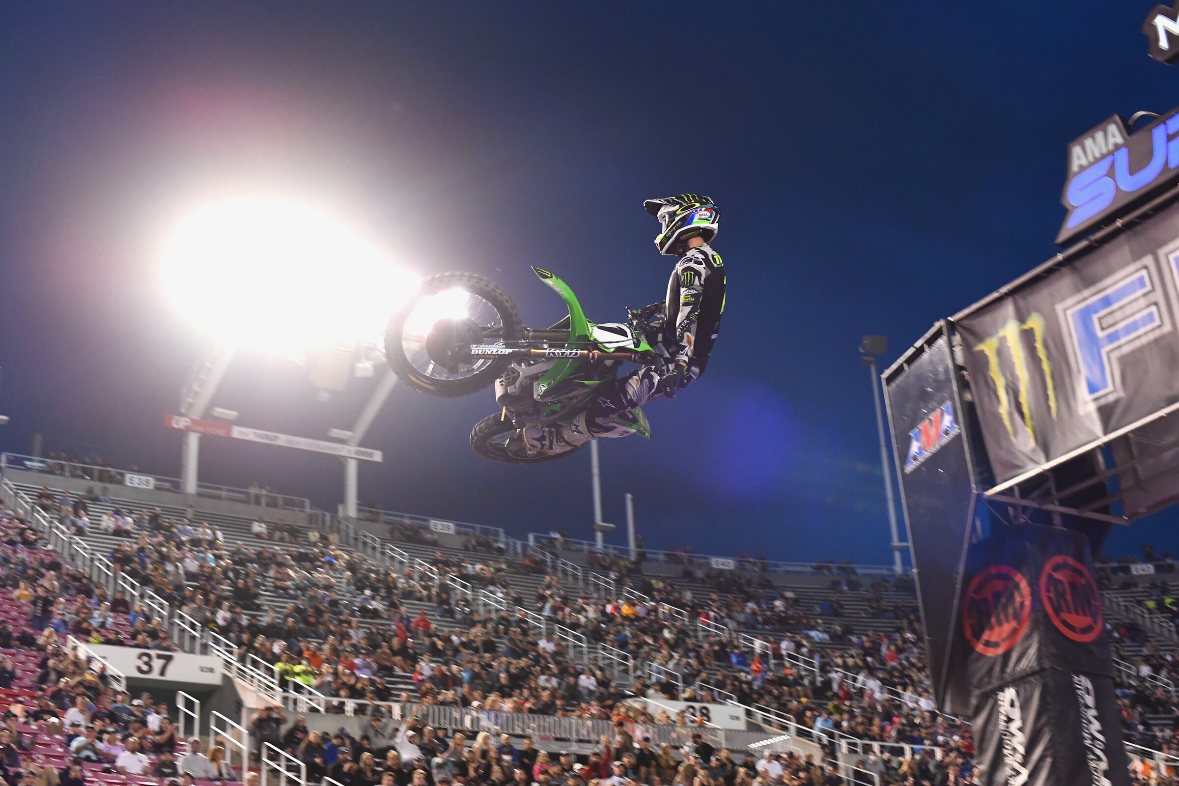 Tonight marked the last time Eli Tomac will wear the number one plate in supercross in 2021.