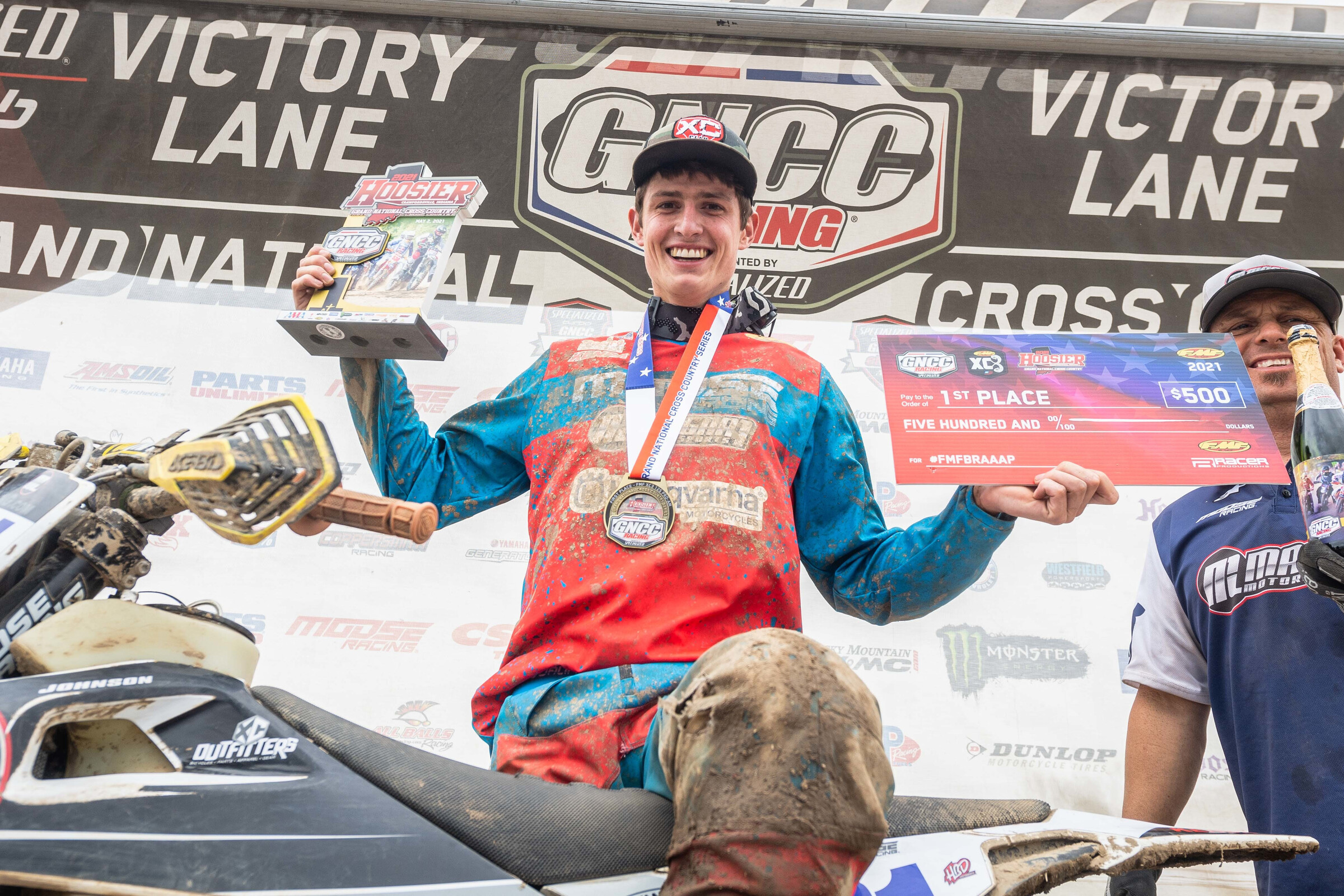 Jonathan Johnson (Magna1 Motorsports/Husqvarna) clinched his sixth-straight class win of the season.