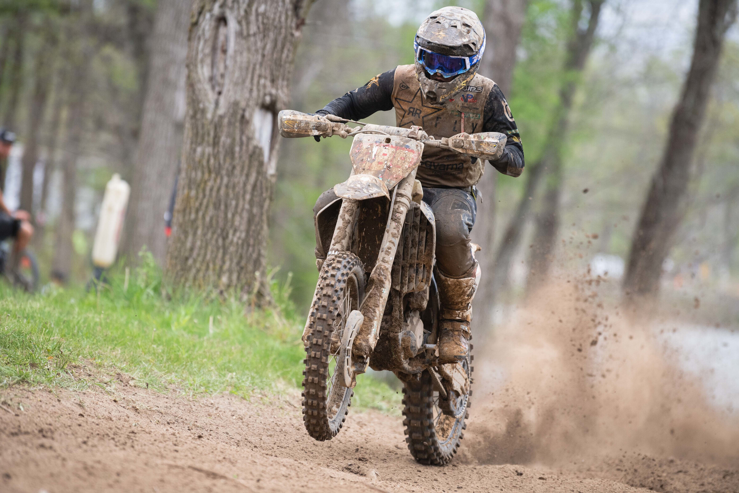 Thad Duvall (Rockstar Energy Factory Husqvarna Racing) brought home a fourth place finish on the day.
