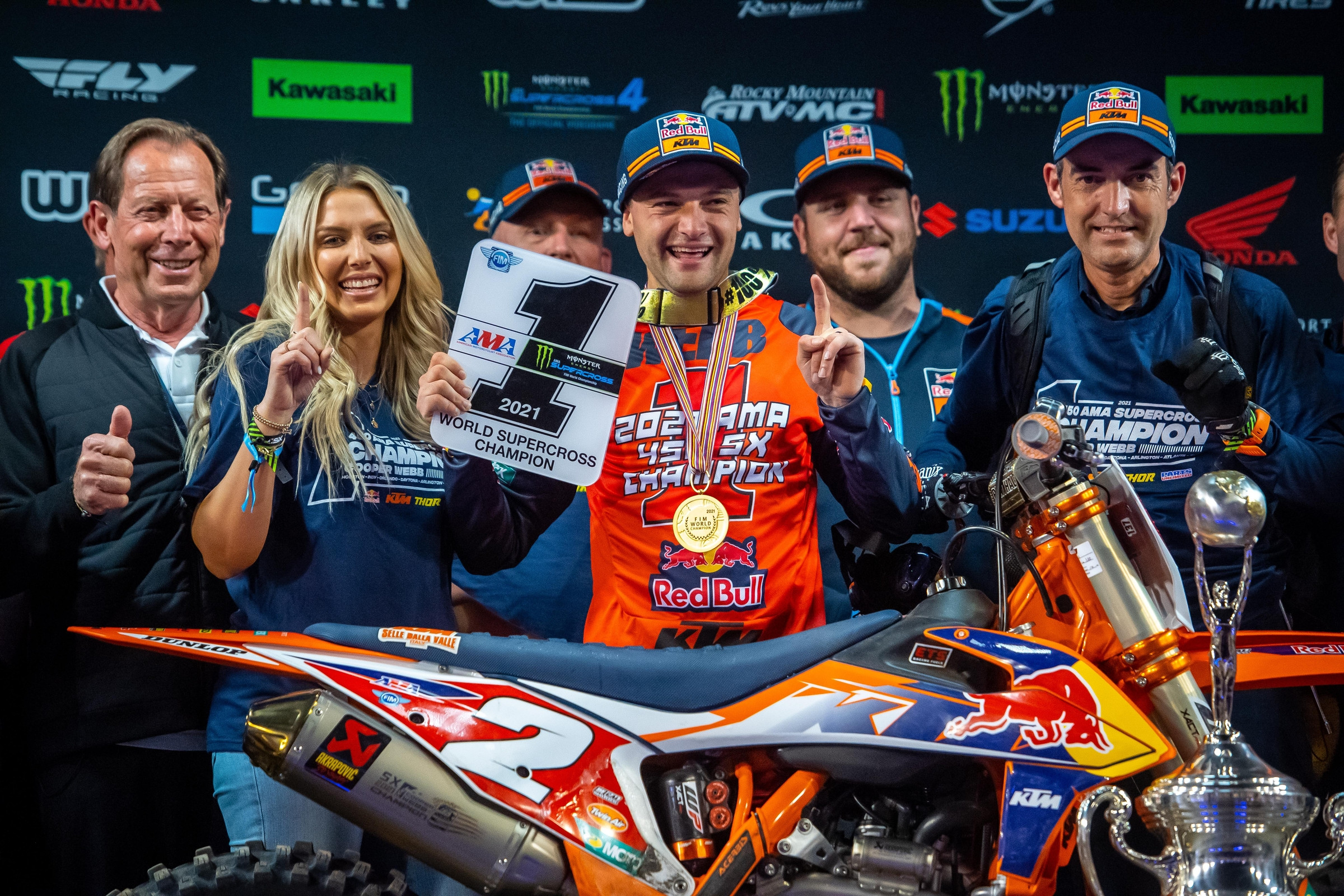 Newly Crowned SX Champions Aim for Continued Success in Pro Motocross