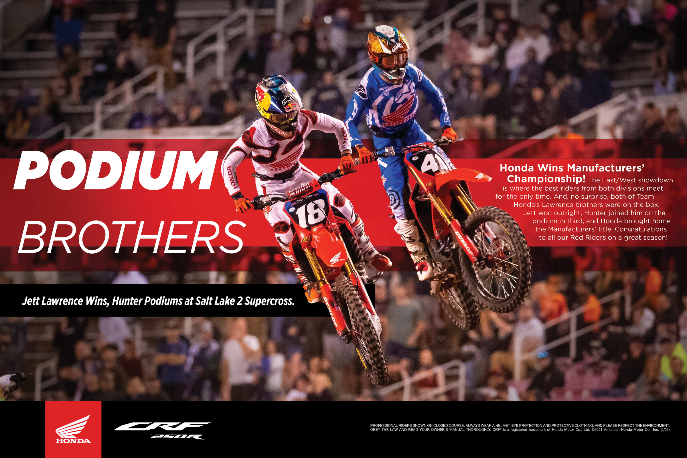 Advertisement: honda-win