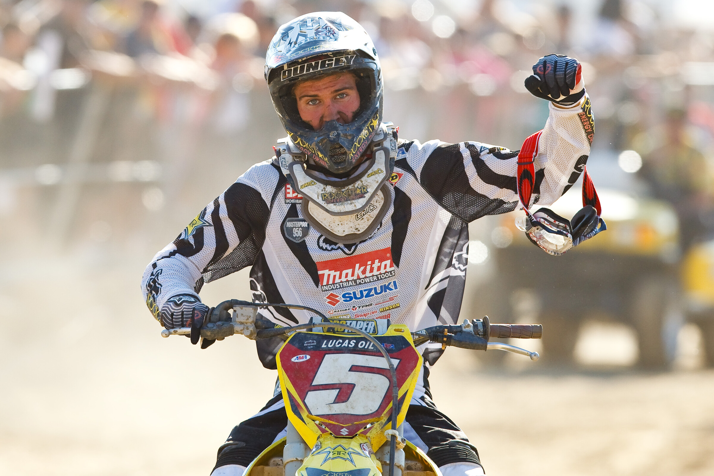 Dungey at Pala Raceway in 2010.