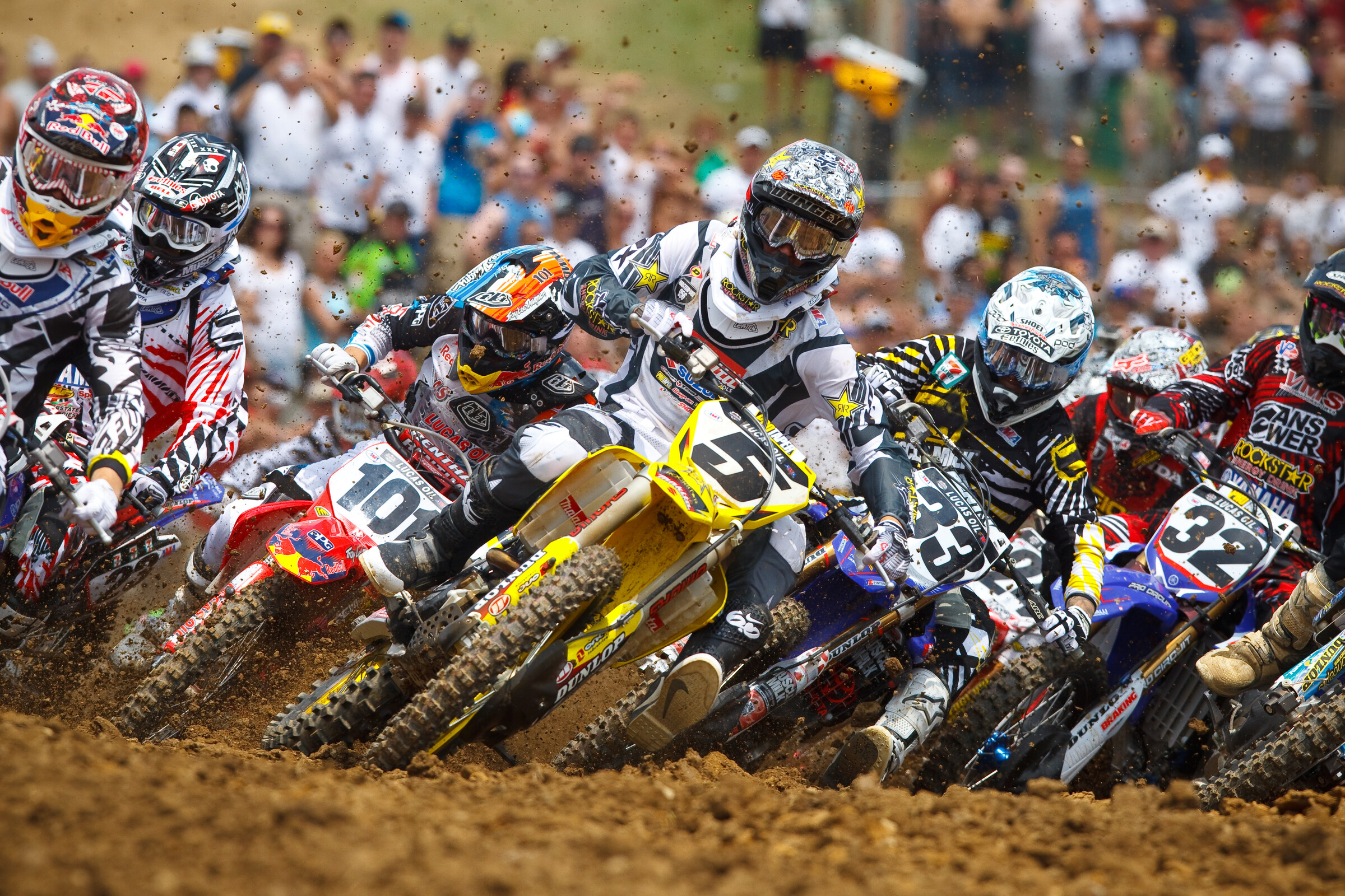 Dungey at High Point Raceway in 2010.