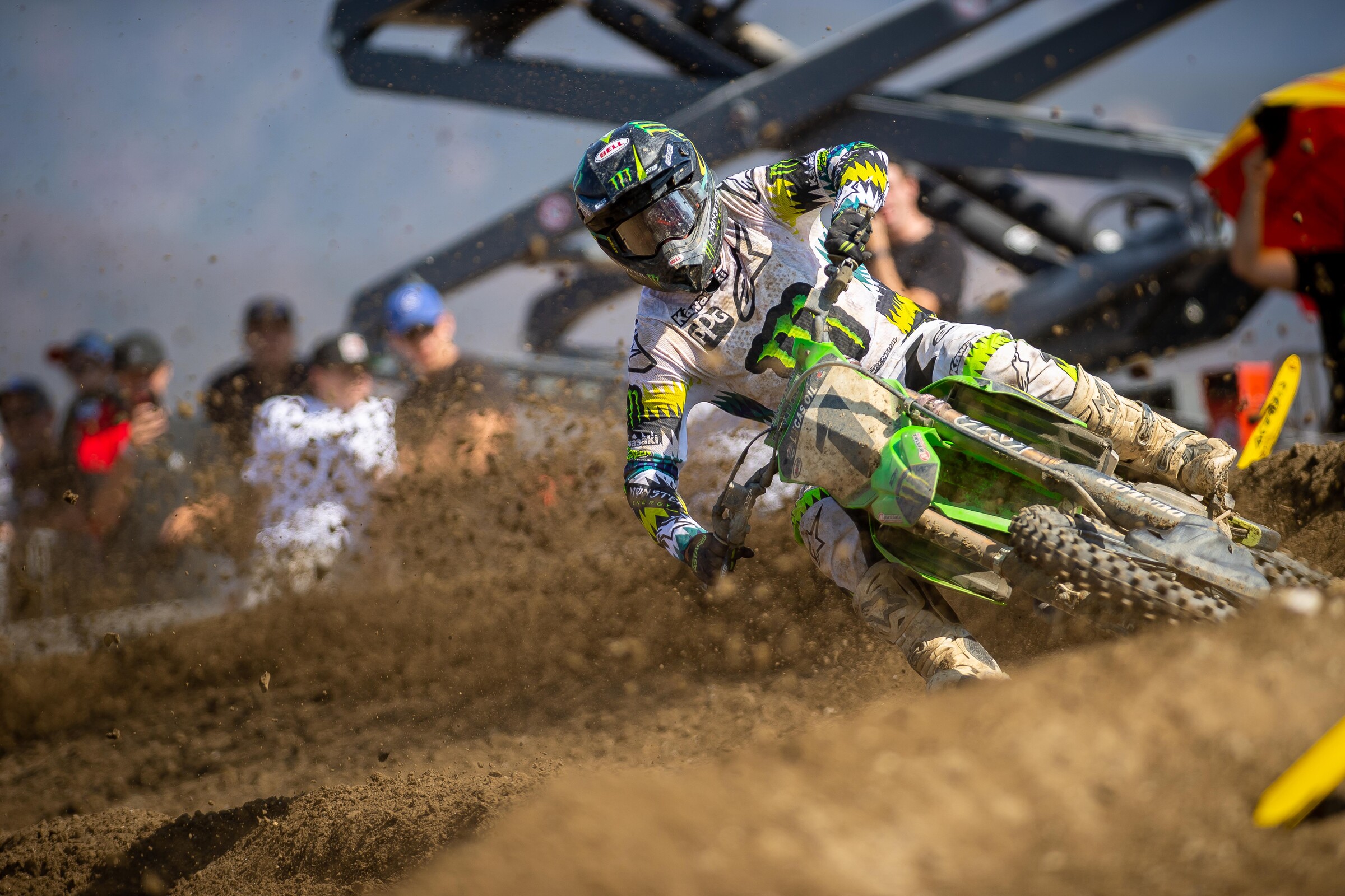 Tomac at the 2020 Pro Motocross finale.