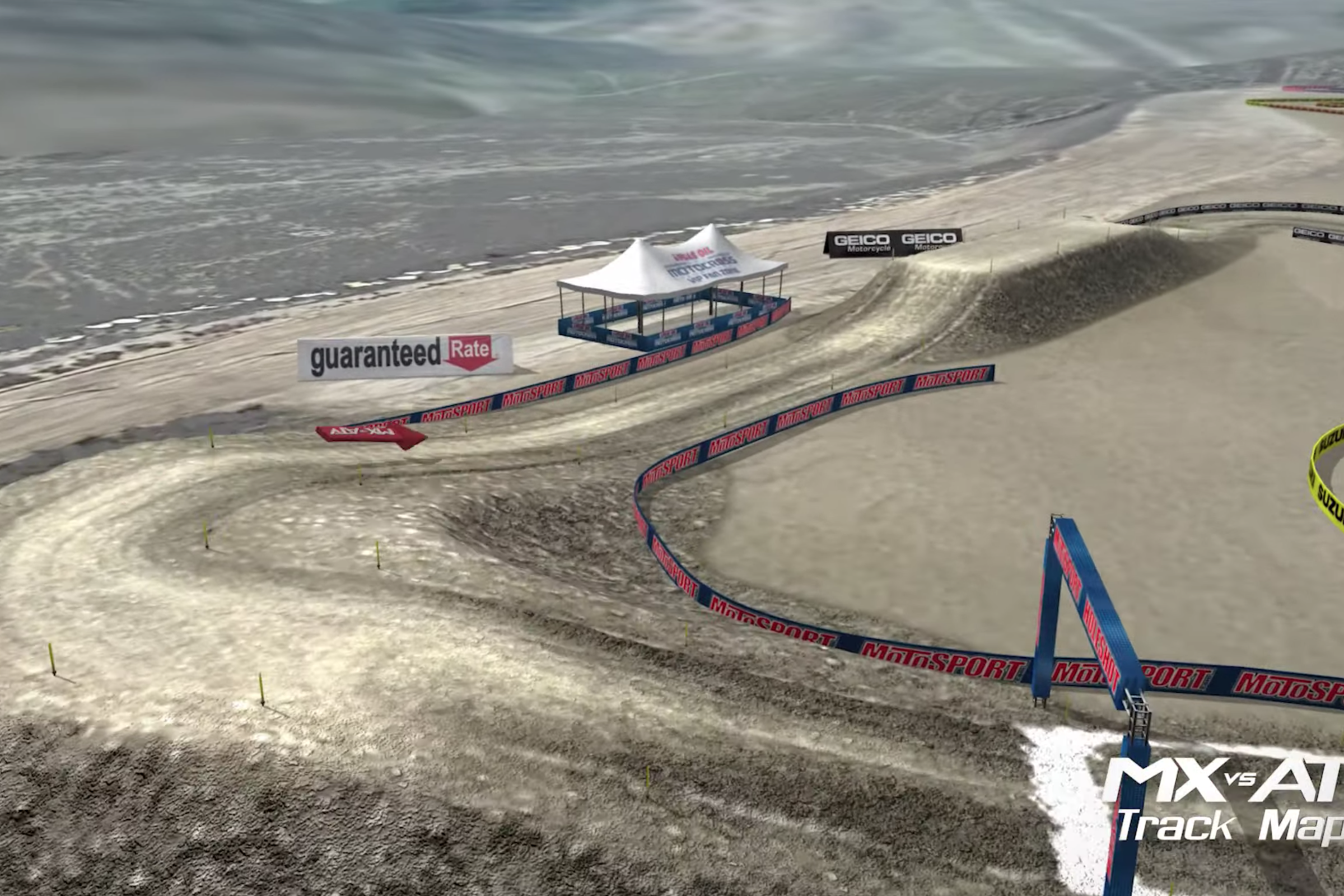 Watch: Fox Raceway National 1 Track Map